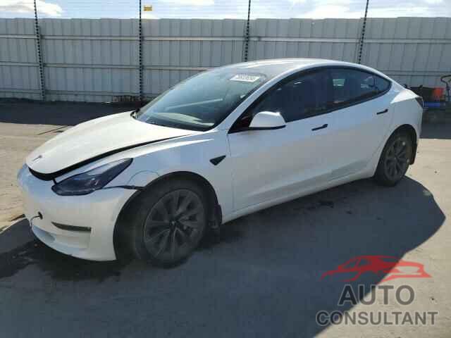 TESLA MODEL 3 2022 - 5YJ3E1EB3NF123430