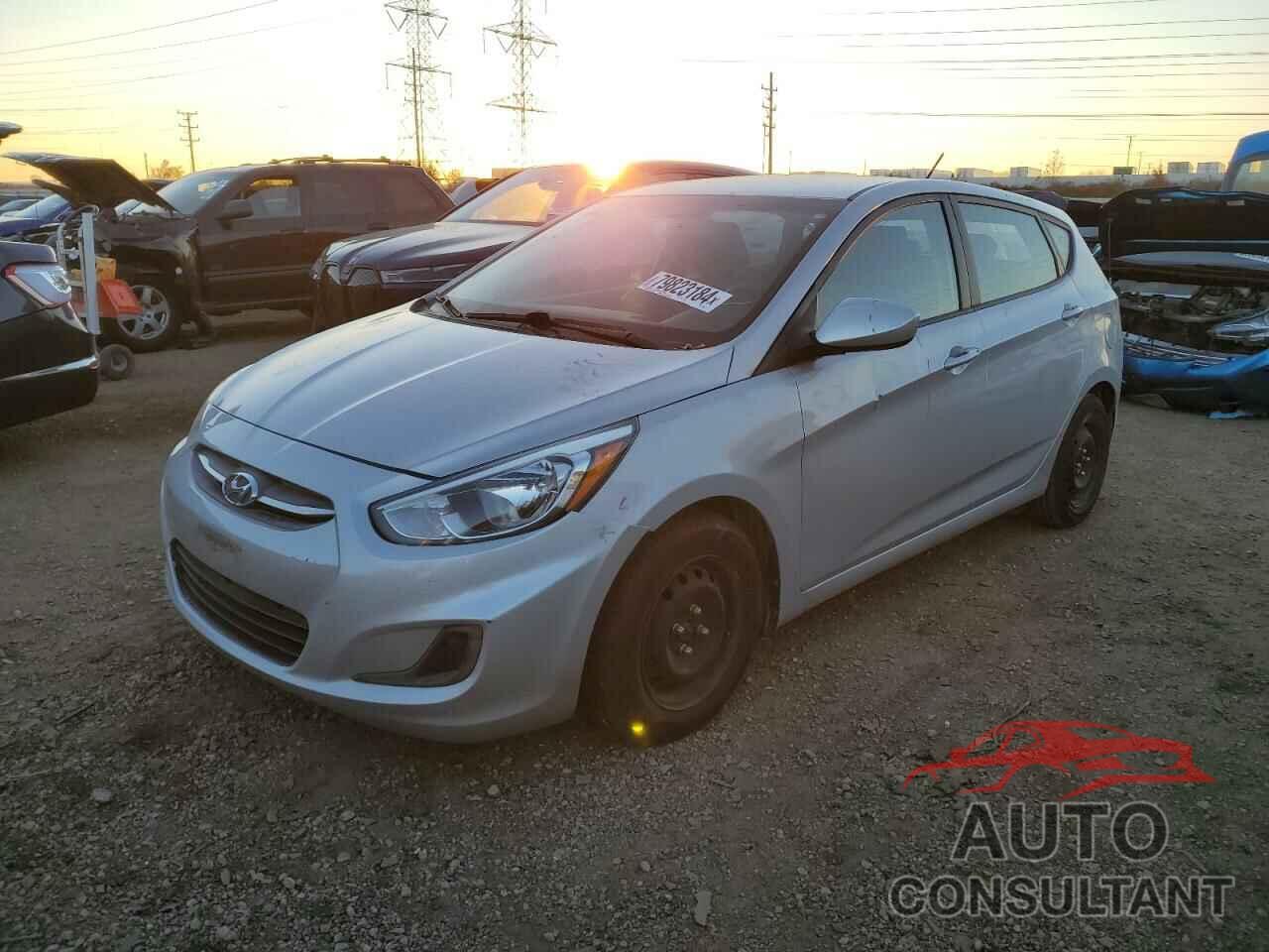 HYUNDAI ACCENT 2017 - KMHCT5AE7HU317916