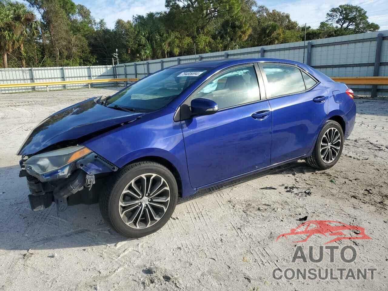TOYOTA COROLLA 2016 - 5YFBURHE9GP489354