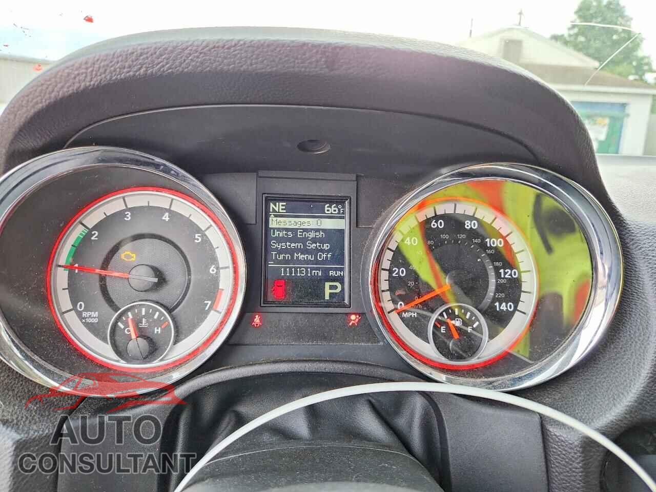 DODGE DURANGO 2011 - 1D4RE2GG9BC674823