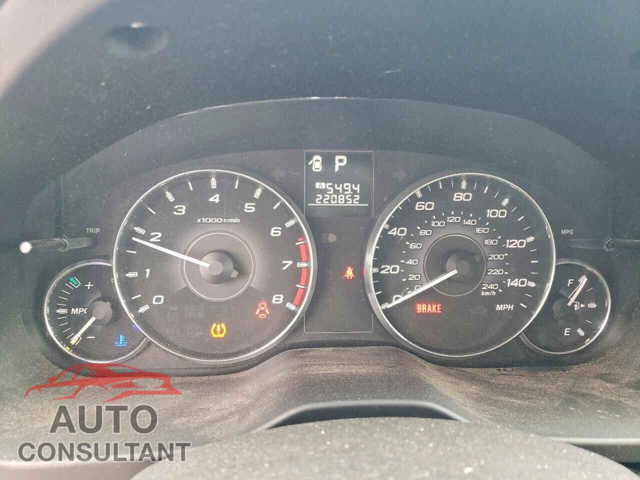 SUBARU OUTBACK 2011 - 4S4BRBKC2B3359655
