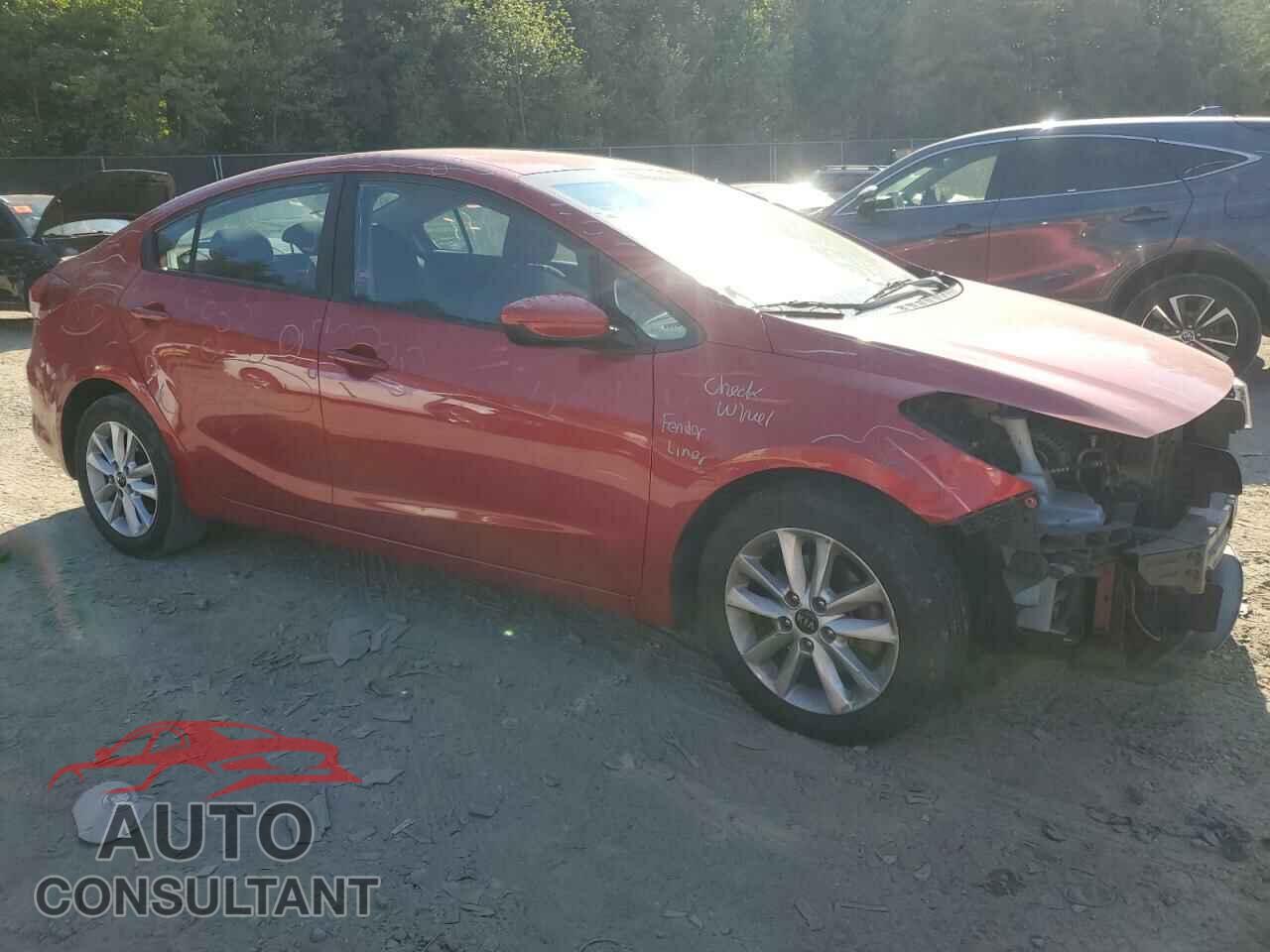 KIA FORTE 2017 - 3KPFL4A75HE128287