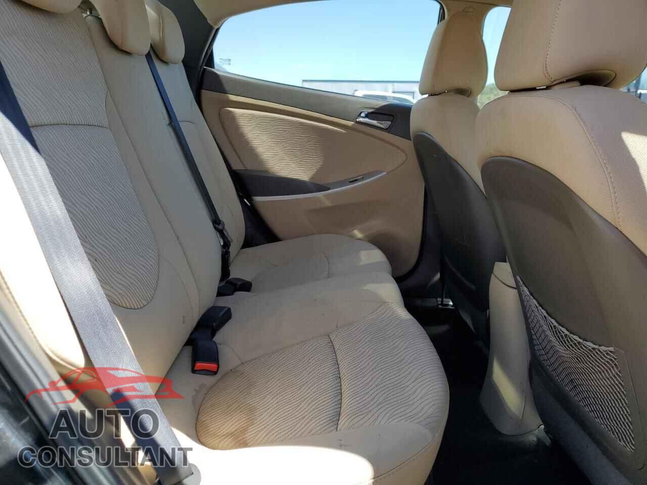 HYUNDAI ACCENT 2013 - KMHCU4AE5DU461482