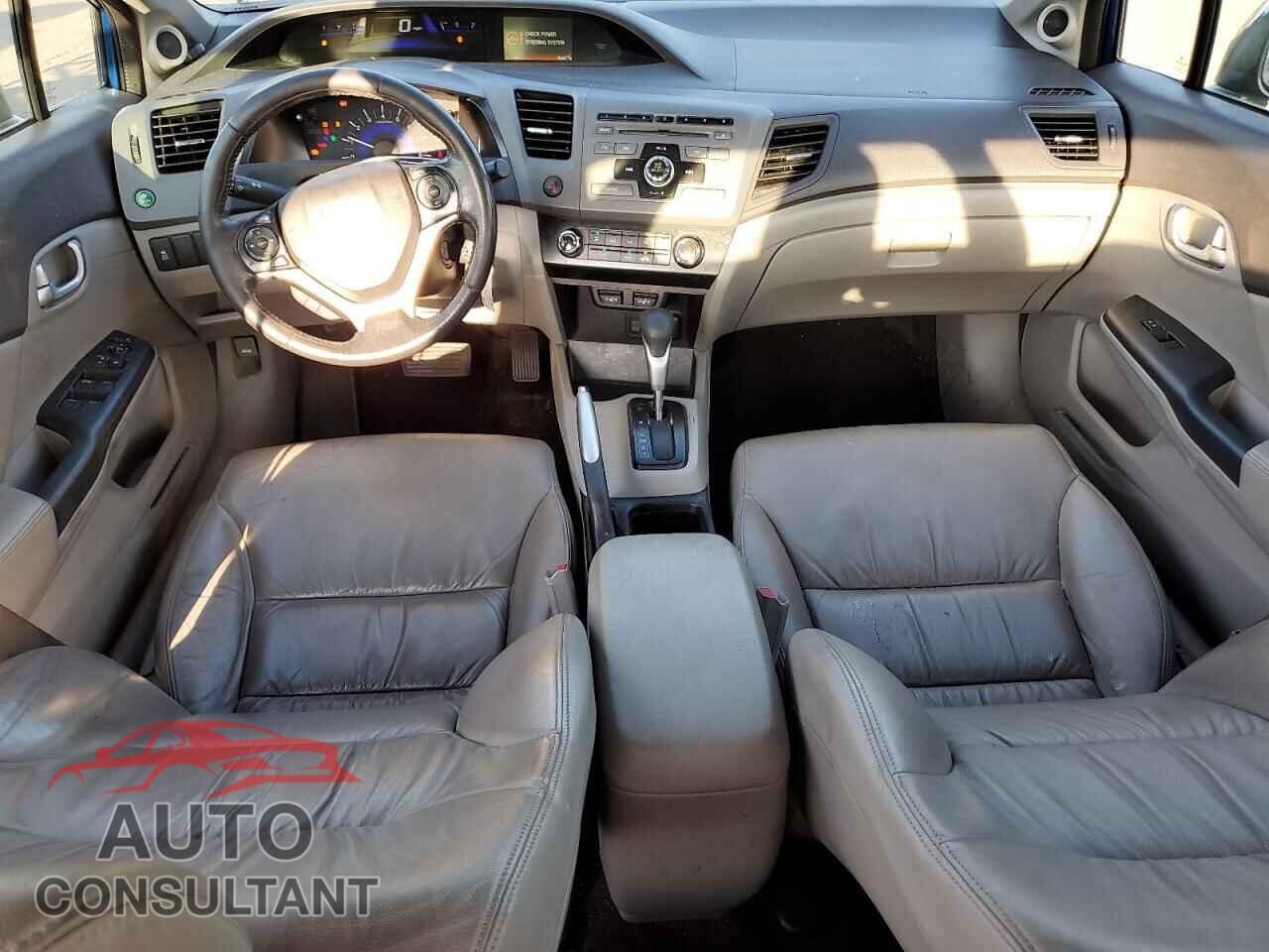 HONDA CIVIC 2012 - 19XFB2F99CE363446