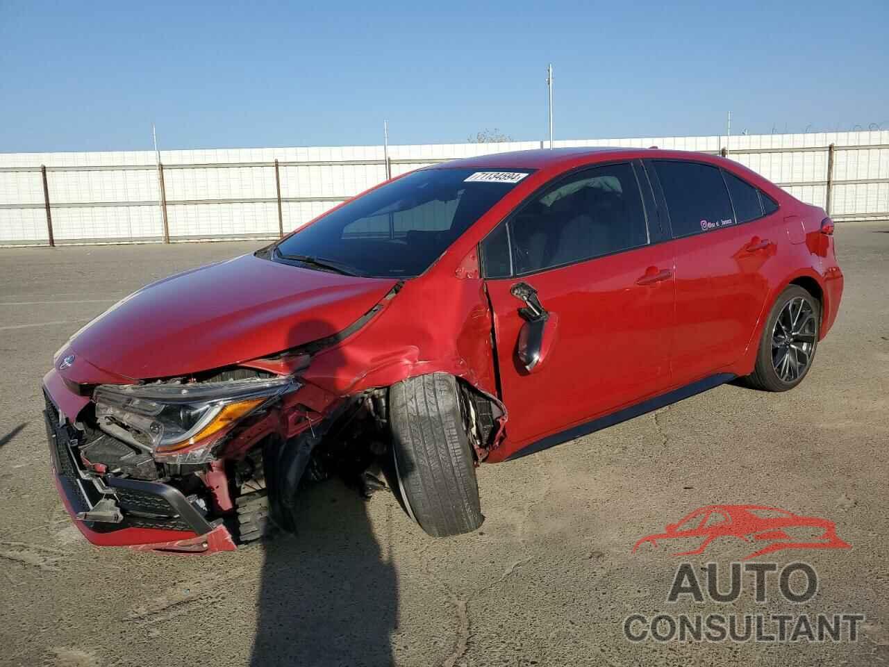 TOYOTA COROLLA 2021 - JTDS4MCE3MJ062522