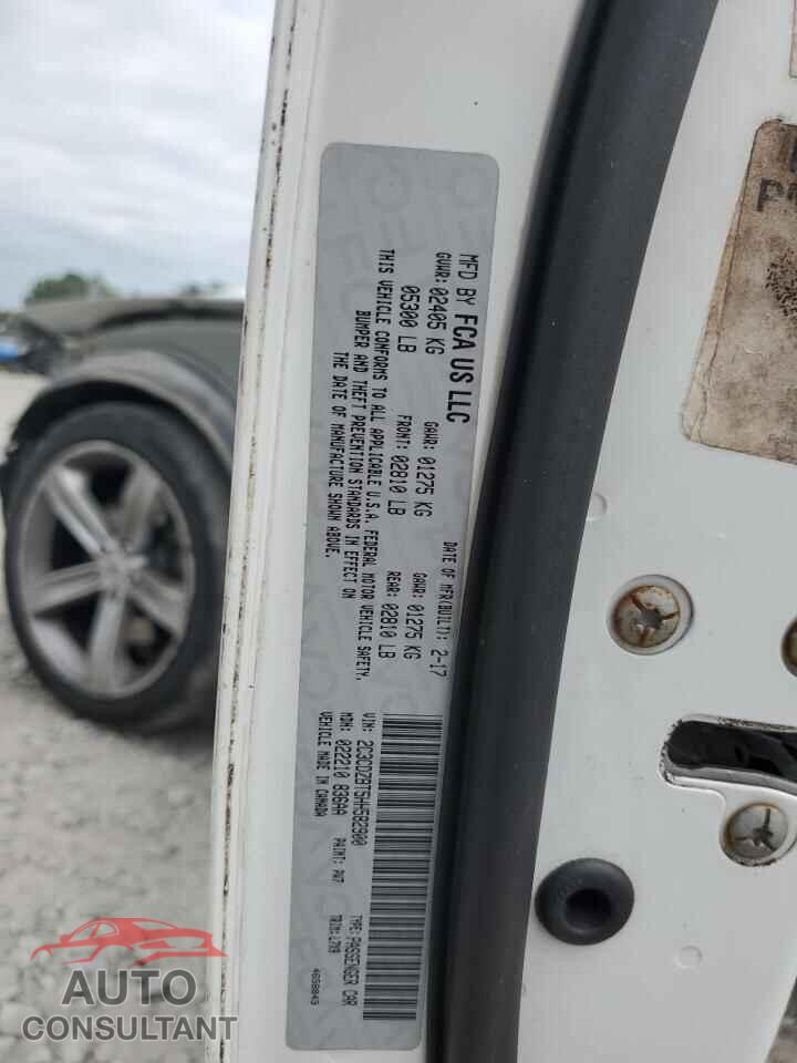 DODGE CHALLENGER 2017 - 2C3CDZBT5HH582900