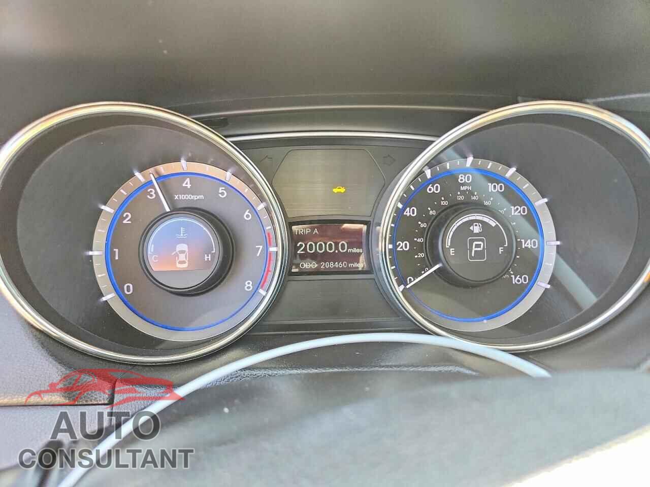 HYUNDAI SONATA 2012 - 5NPEC4AC4CH330714