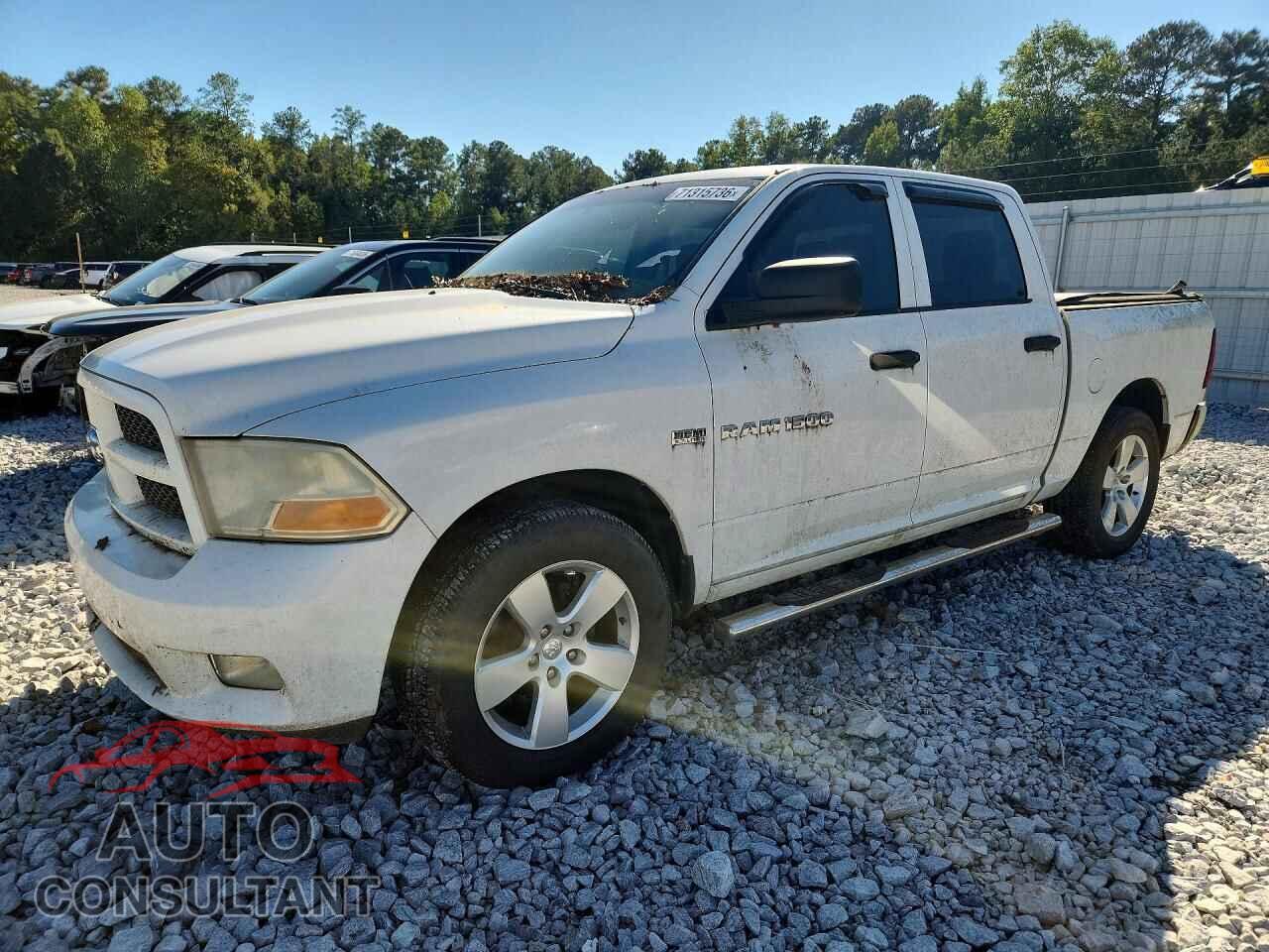 DODGE RAM 1500 2012 - 1C6RD6KT5CS143791