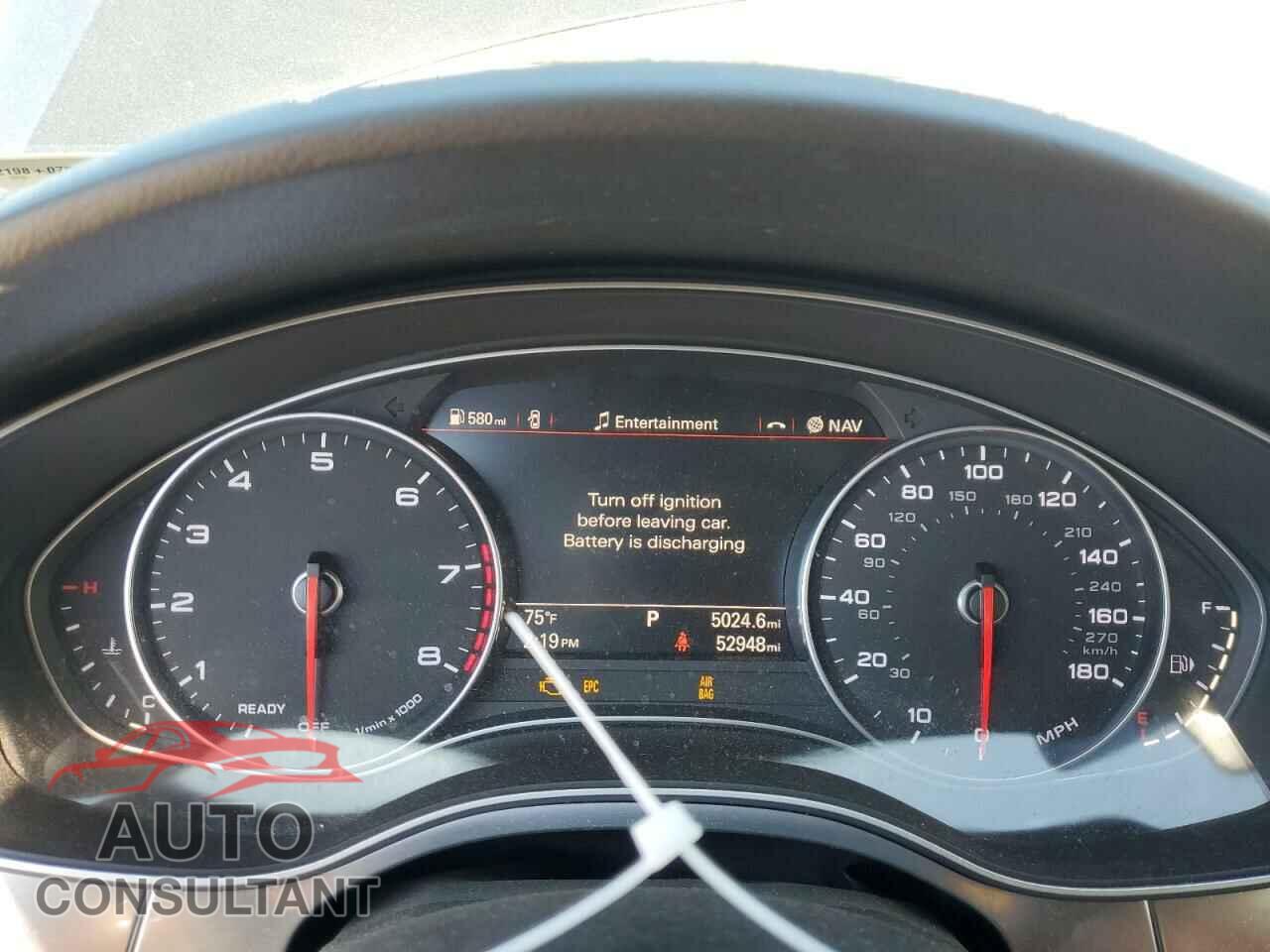 AUDI A6 2017 - WAUF8AFC4HN050079