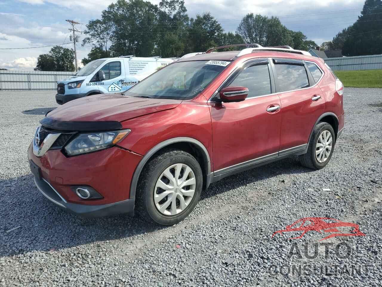 NISSAN ROGUE 2016 - KNMAT2MT4GP624462