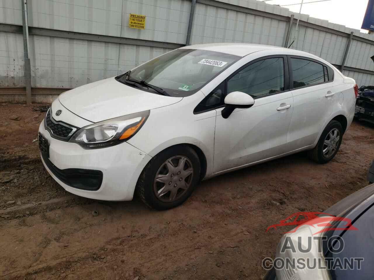 KIA RIO 2012 - KNADN4A30C6052875