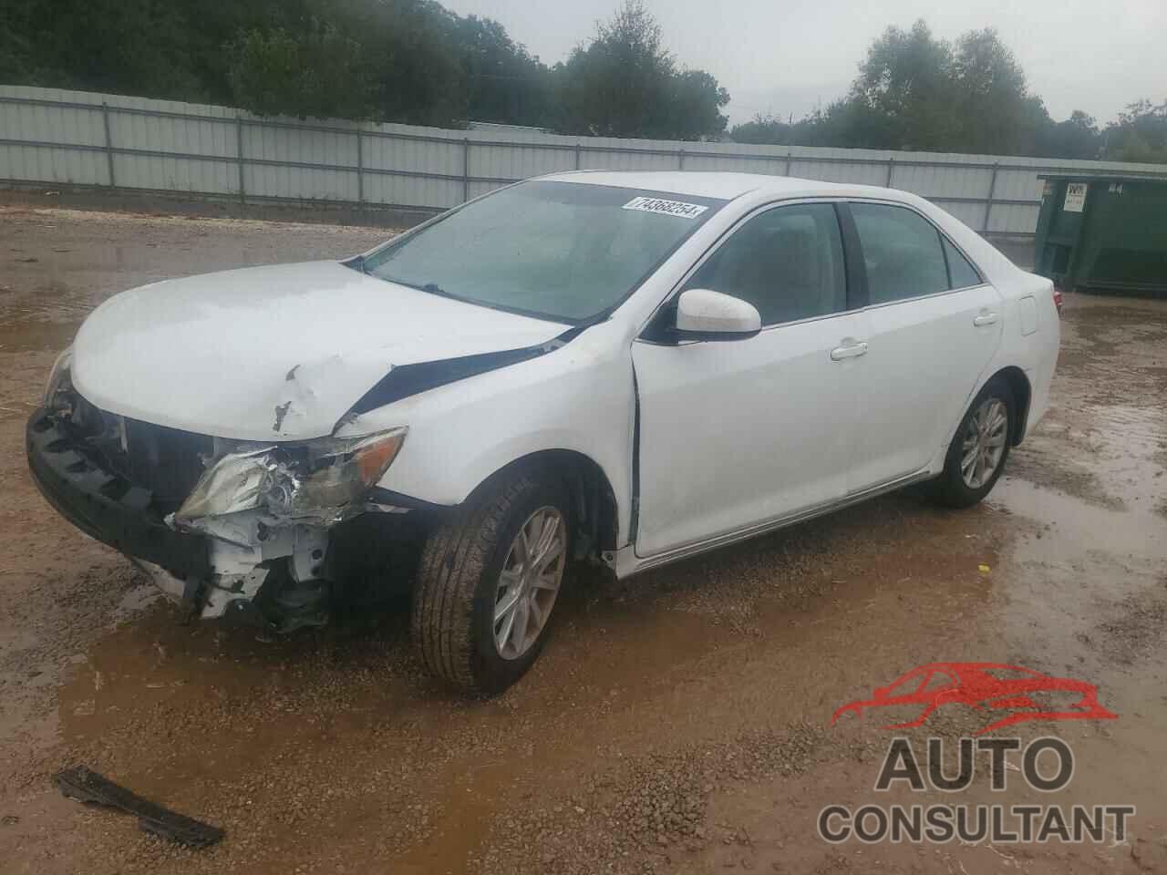 TOYOTA CAMRY 2012 - 4T4BF1FK6CR248614