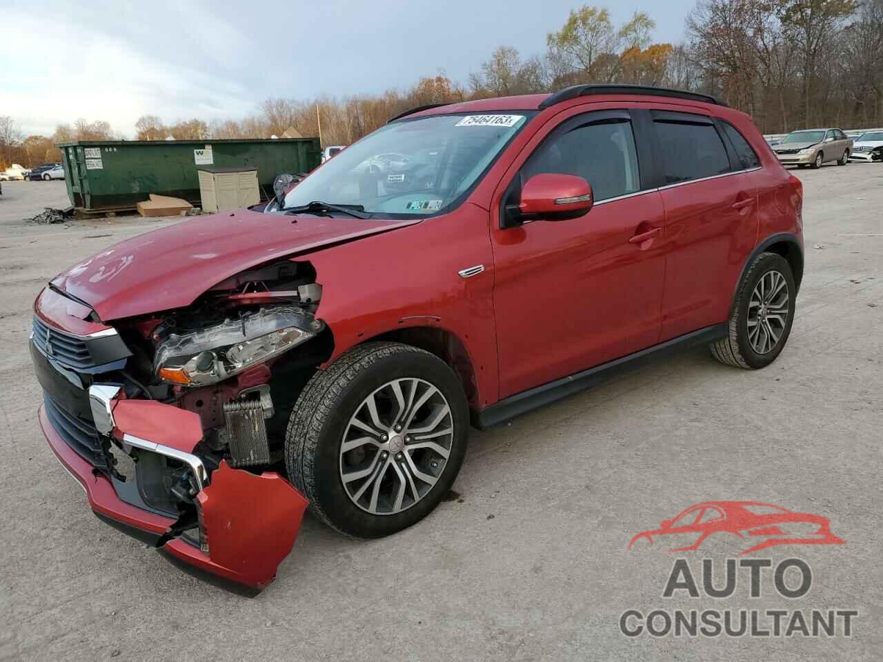 MITSUBISHI OUTLANDER 2016 - JA4AR4AWXGZ033950