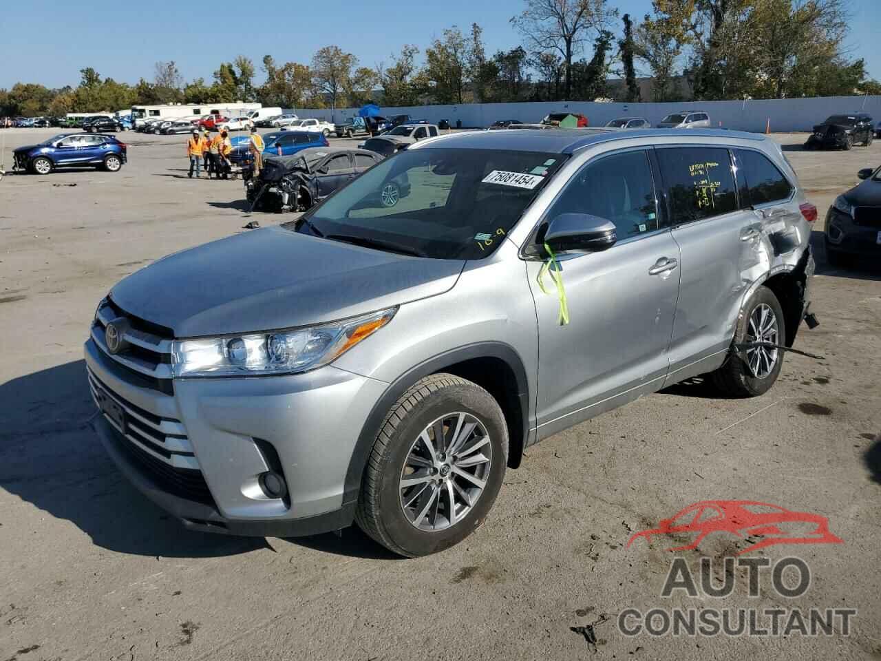 TOYOTA HIGHLANDER 2017 - 5TDJZRFH9HS379410