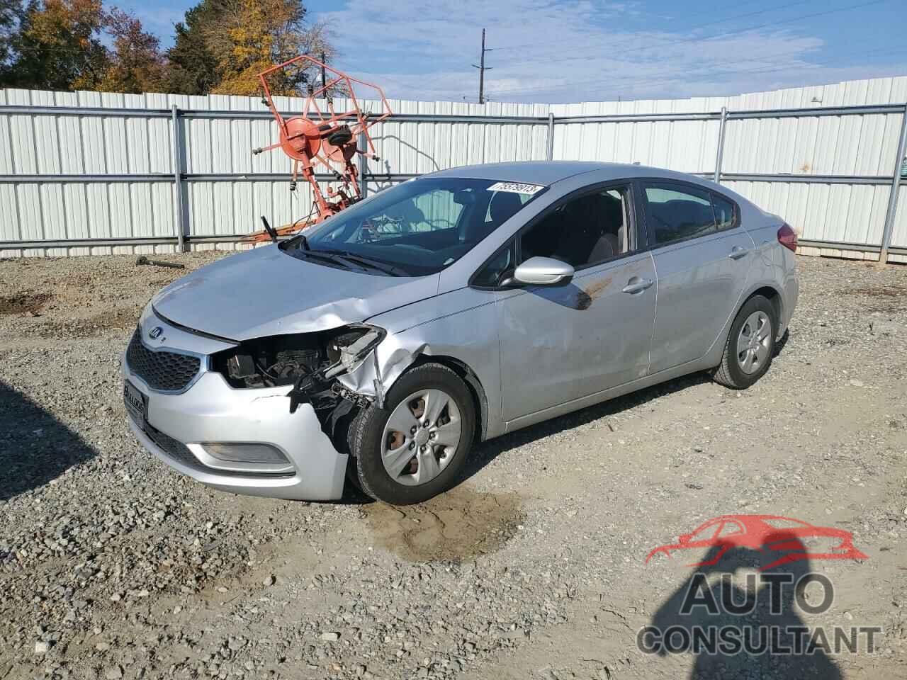 KIA FORTE 2016 - KNAFK4A69G5604378