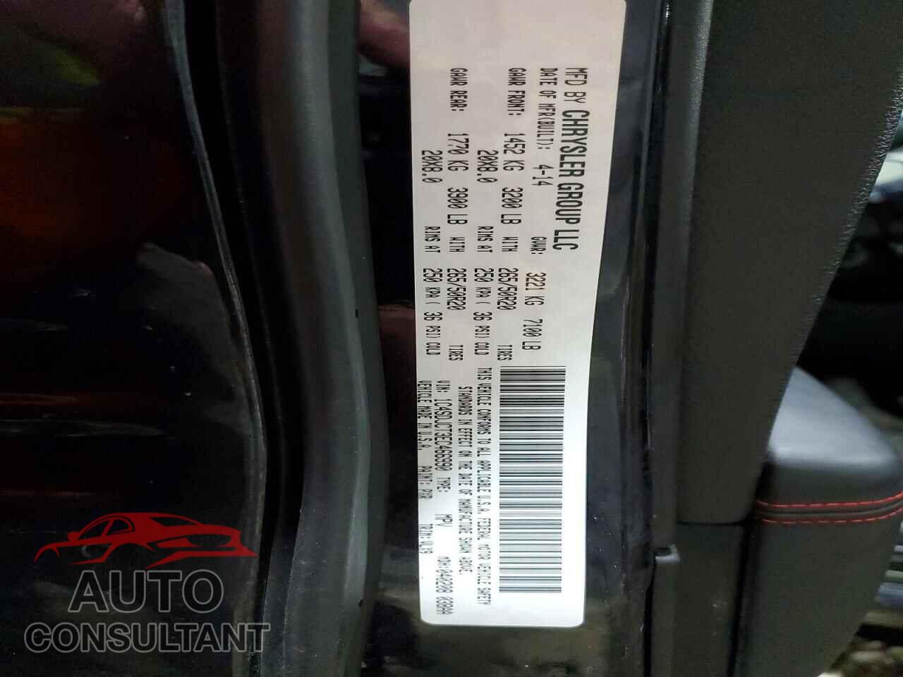 DODGE DURANGO 2014 - 1C4SDJCT3EC466990