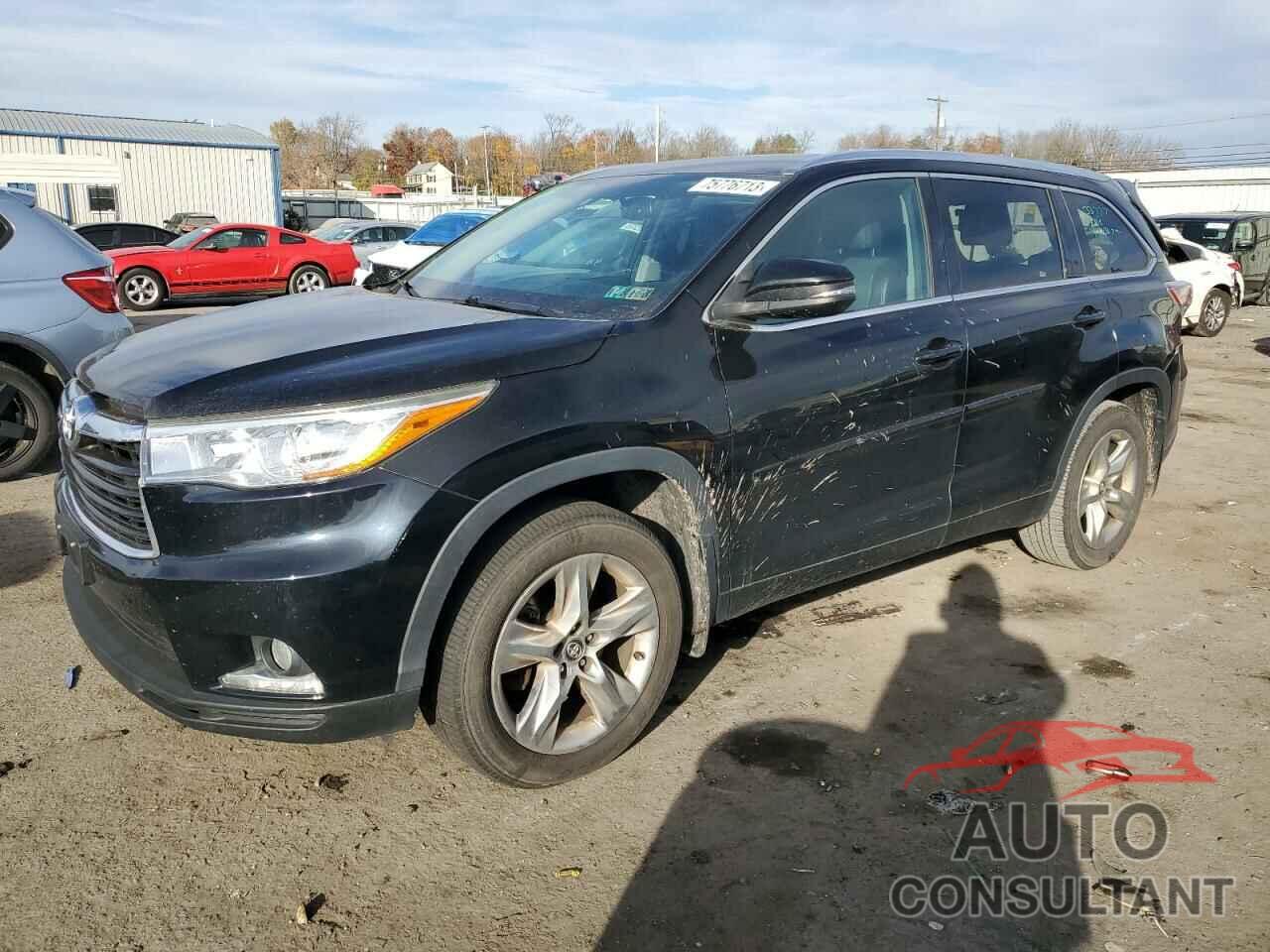 TOYOTA HIGHLANDER 2016 - 5TDDKRFH7GS279077