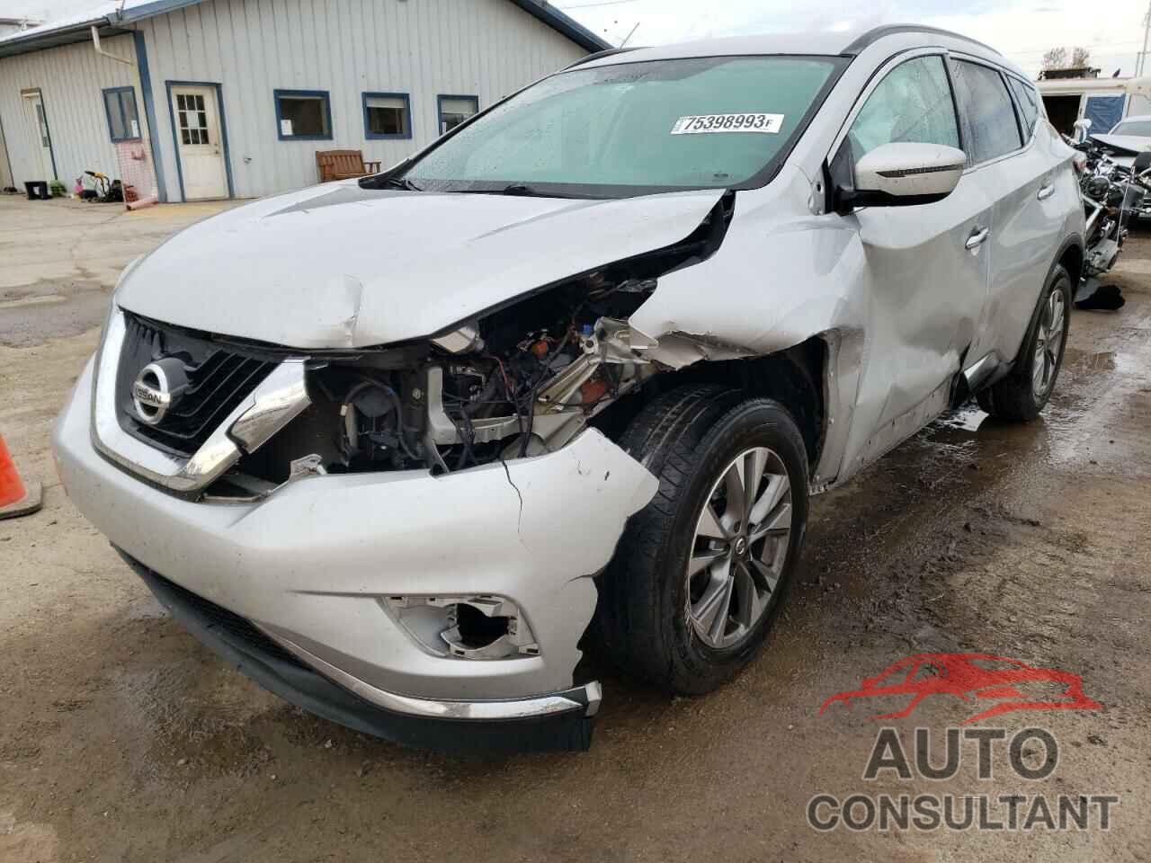 NISSAN MURANO 2018 - 5N1AZ2MG7JN137434