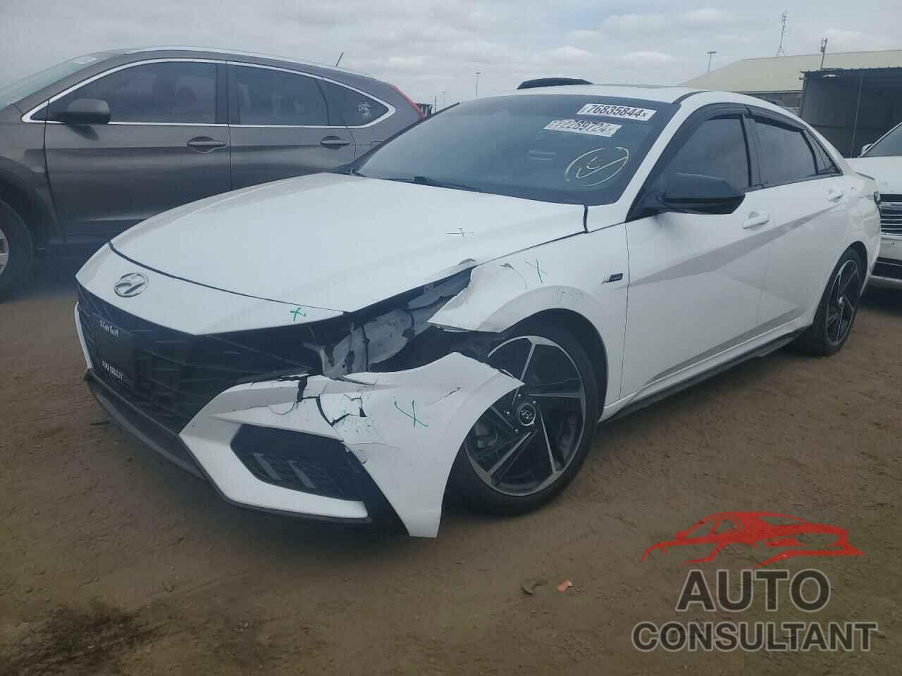 HYUNDAI ELANTRA 2021 - KMHLR4AF5MU105611