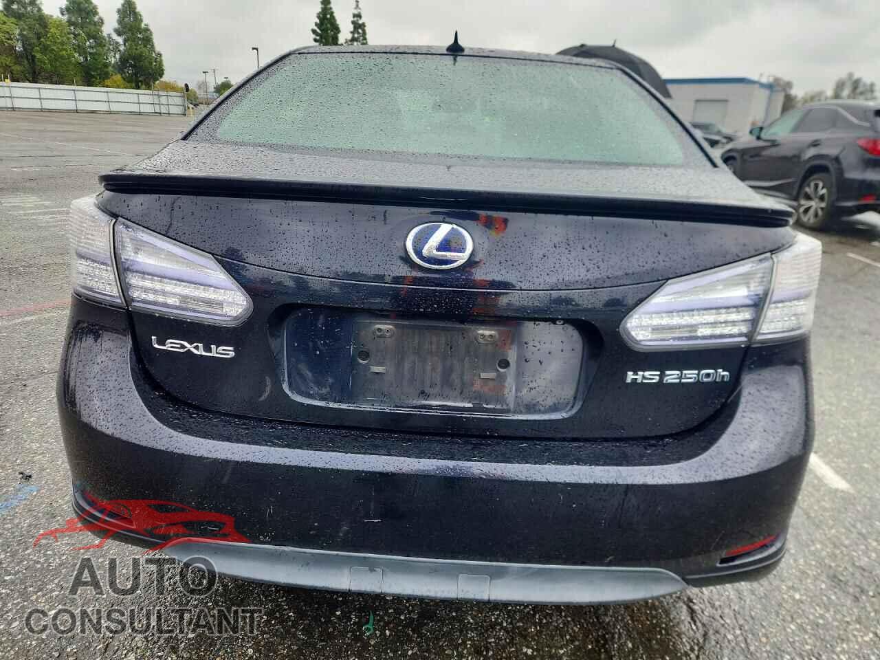 LEXUS HS 2010 - JTHBB1BA3A2016258