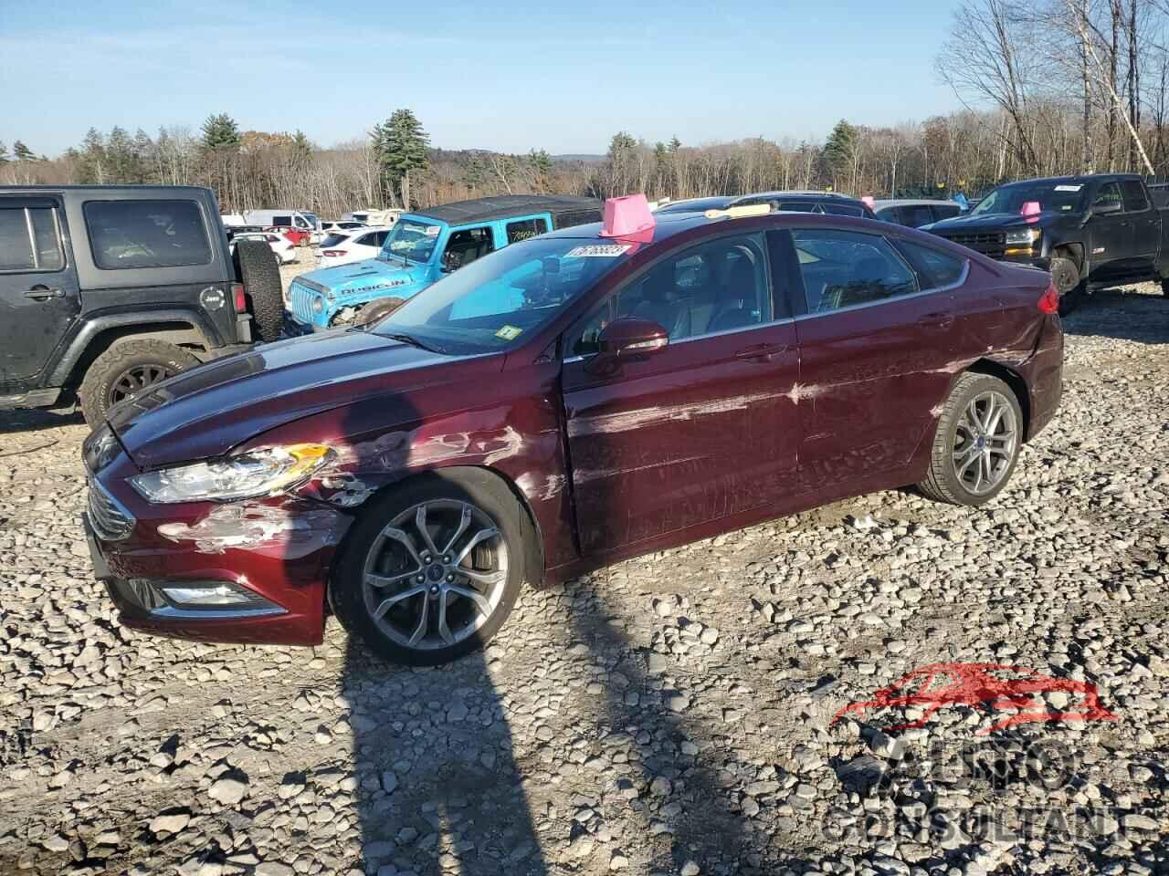 FORD FUSION 2017 - 3FA6P0T95HR268365