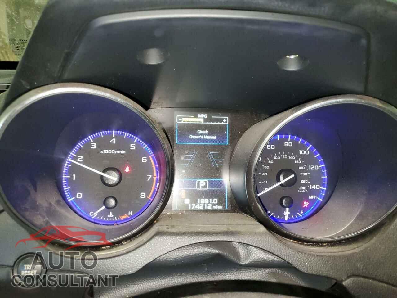 SUBARU LEGACY 2016 - 4S3BNAF67G3059454