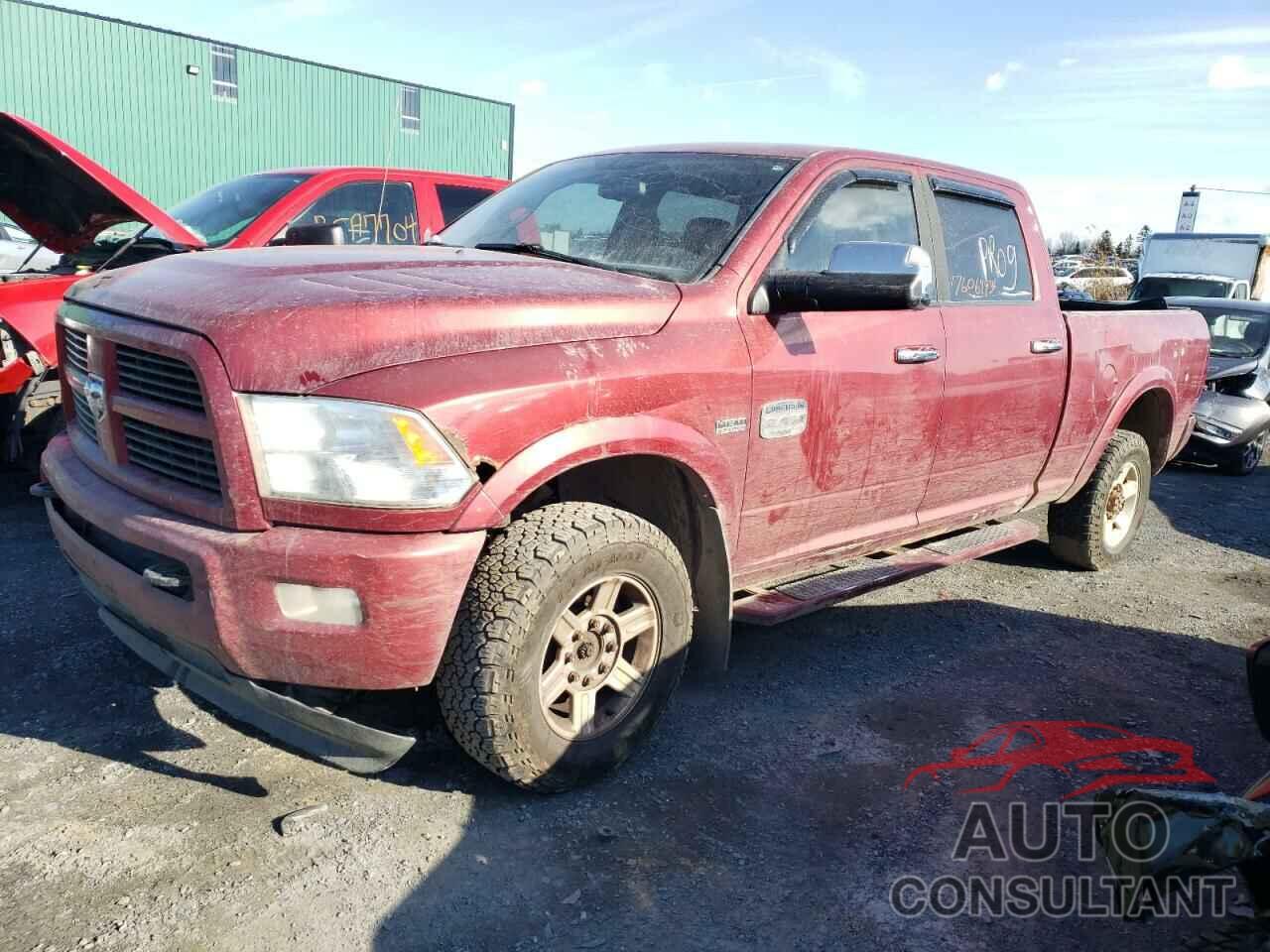 DODGE RAM 2500 2012 - 3C6TD5GT9CG162179