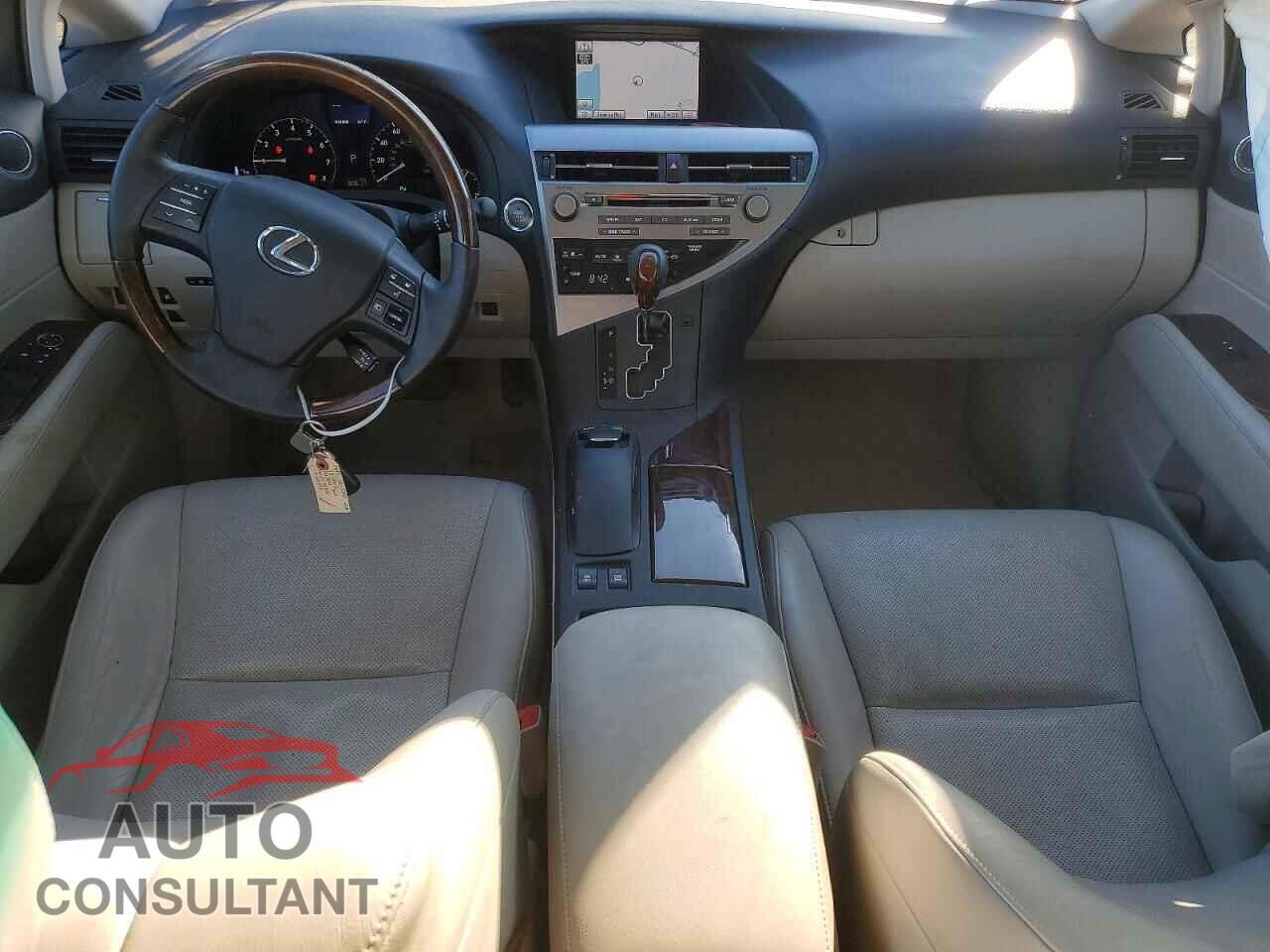 LEXUS RX350 2012 - 2T2BK1BA7CC126893
