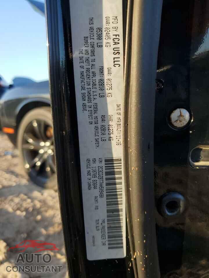 DODGE CHALLENGER 2017 - 2C3CDZBT7HH509480