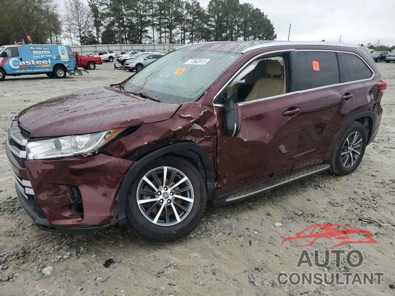 TOYOTA HIGHLANDER 2017 - 5TDKZRFH5HS215639