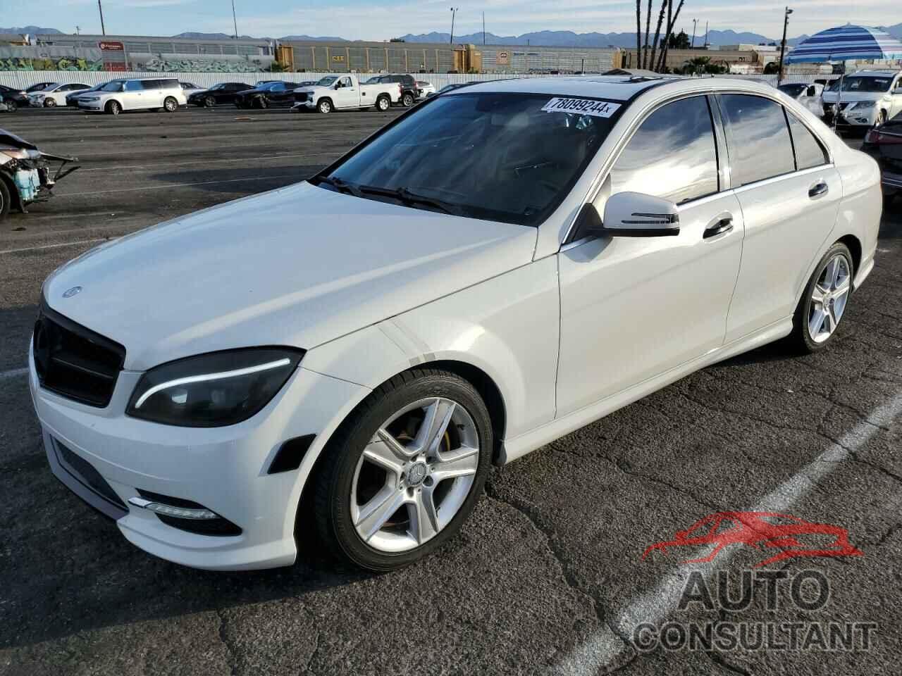 MERCEDES-BENZ C-CLASS 2010 - WDDGF5EB7AF409041