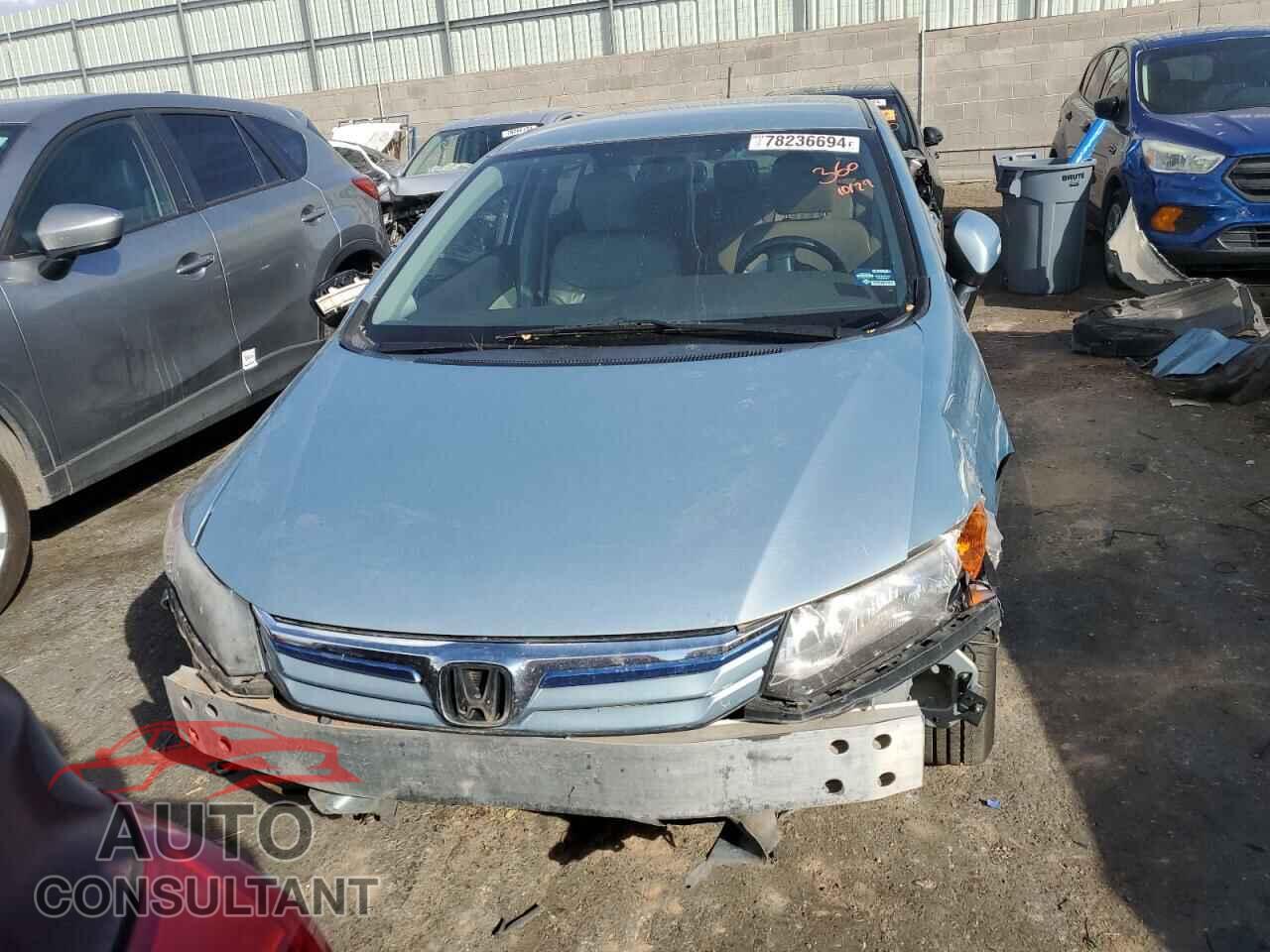 HONDA CIVIC 2012 - JHMFB4F32CS008380