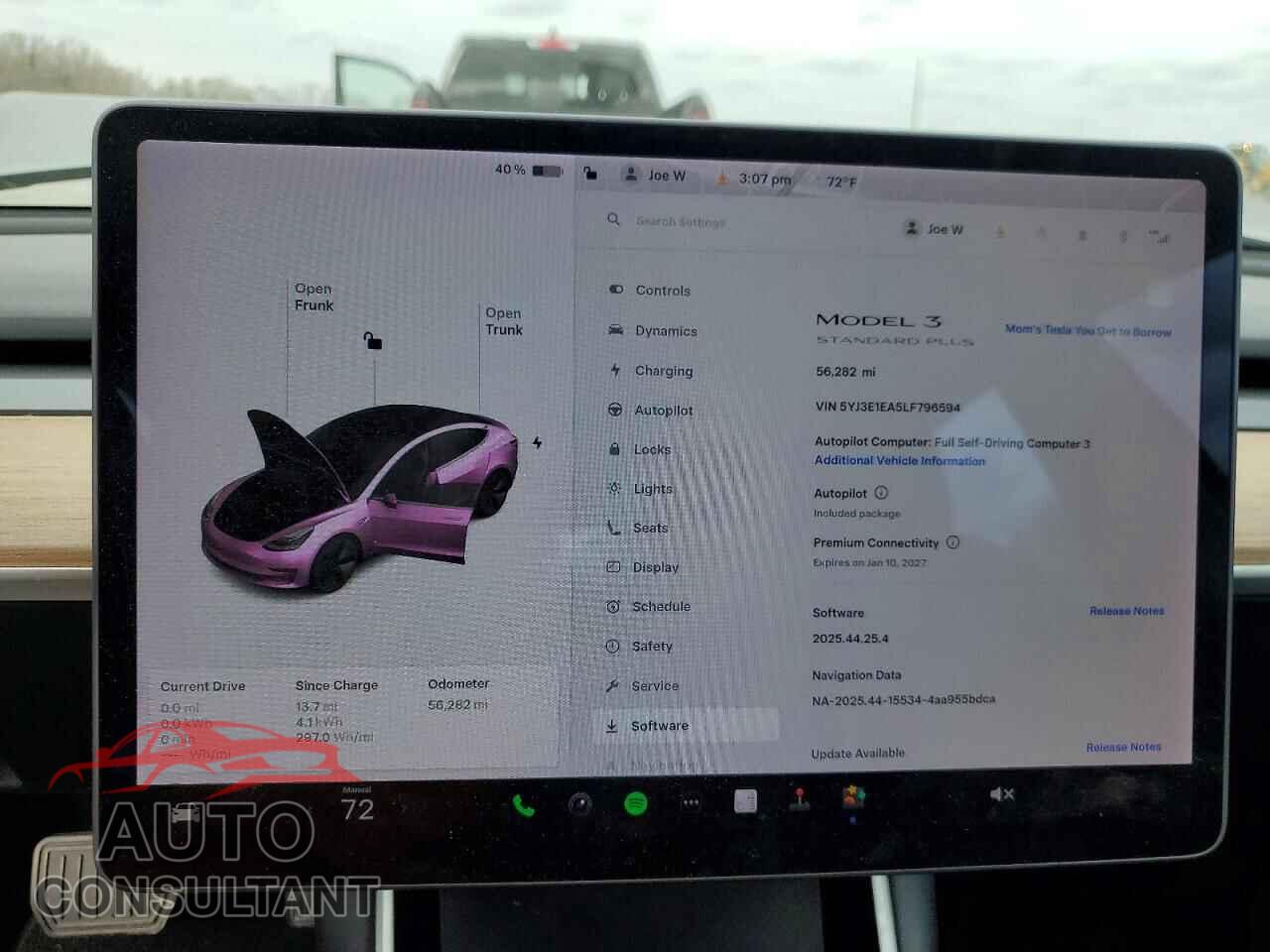 TESLA MODEL 3 2020 - 5YJ3E1EA5LF796594