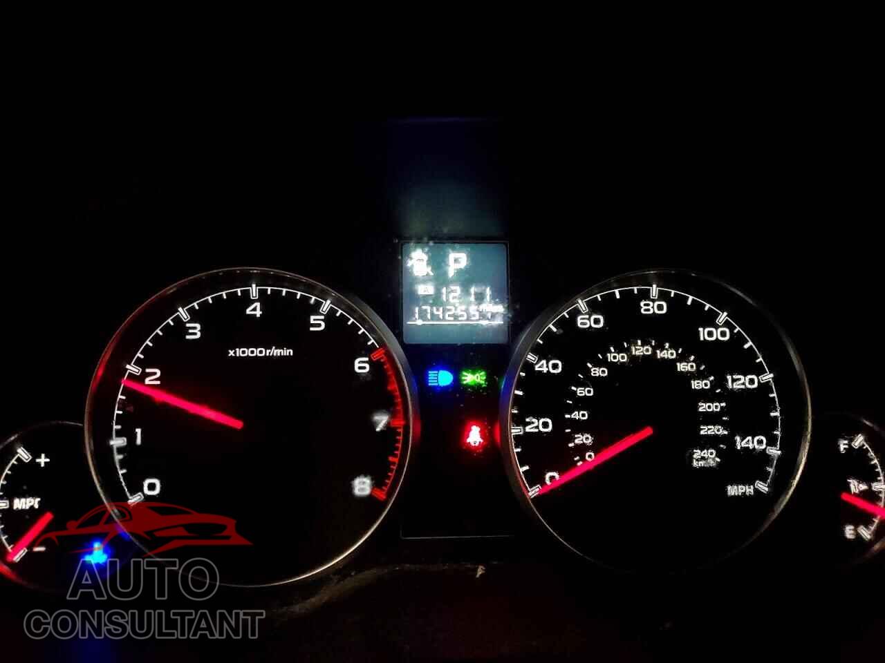 SUBARU OUTBACK 2014 - 4S4BRBCC1E3207675