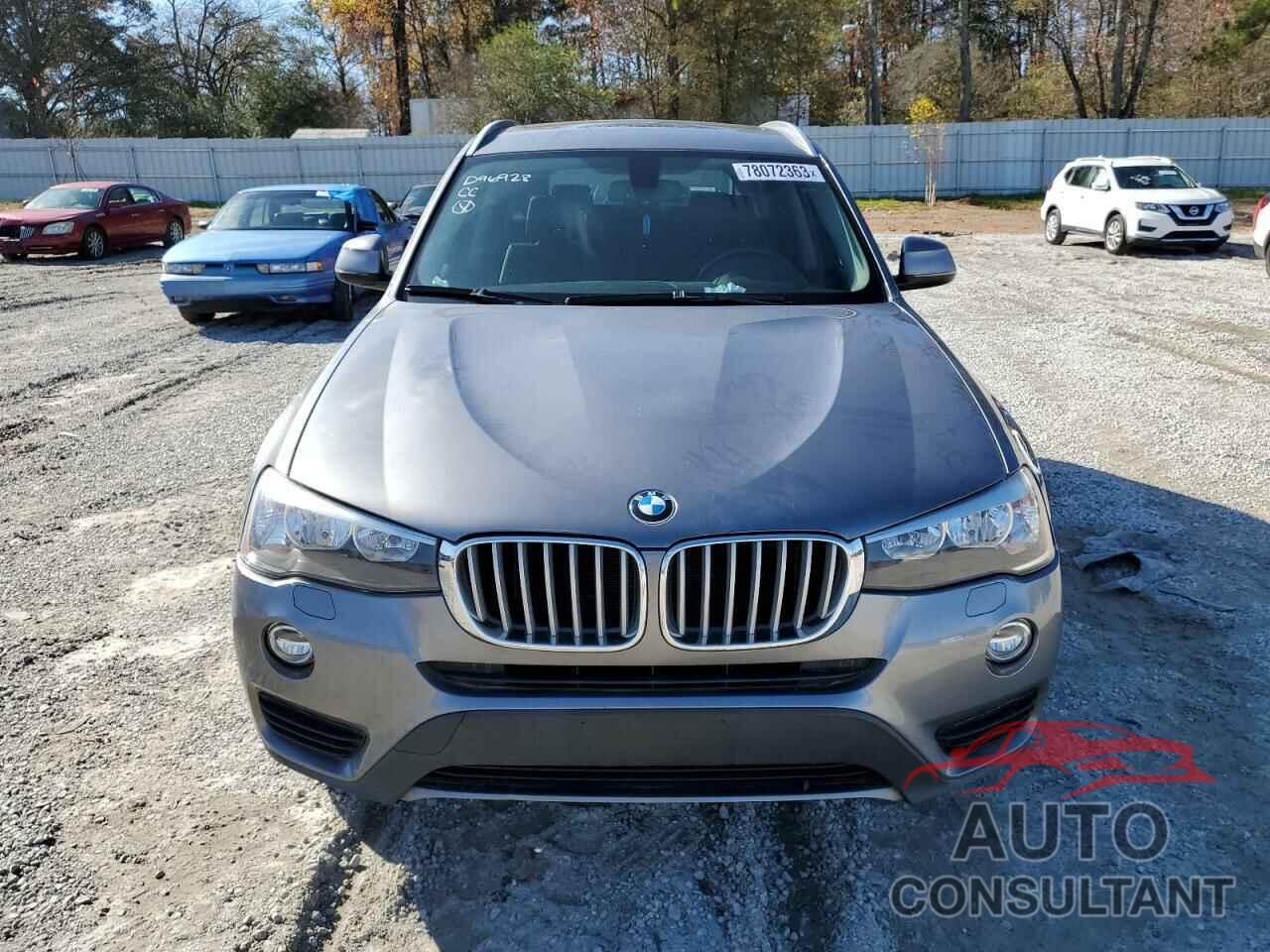 BMW X3 2017 - 5UXWX9C59H0D96928