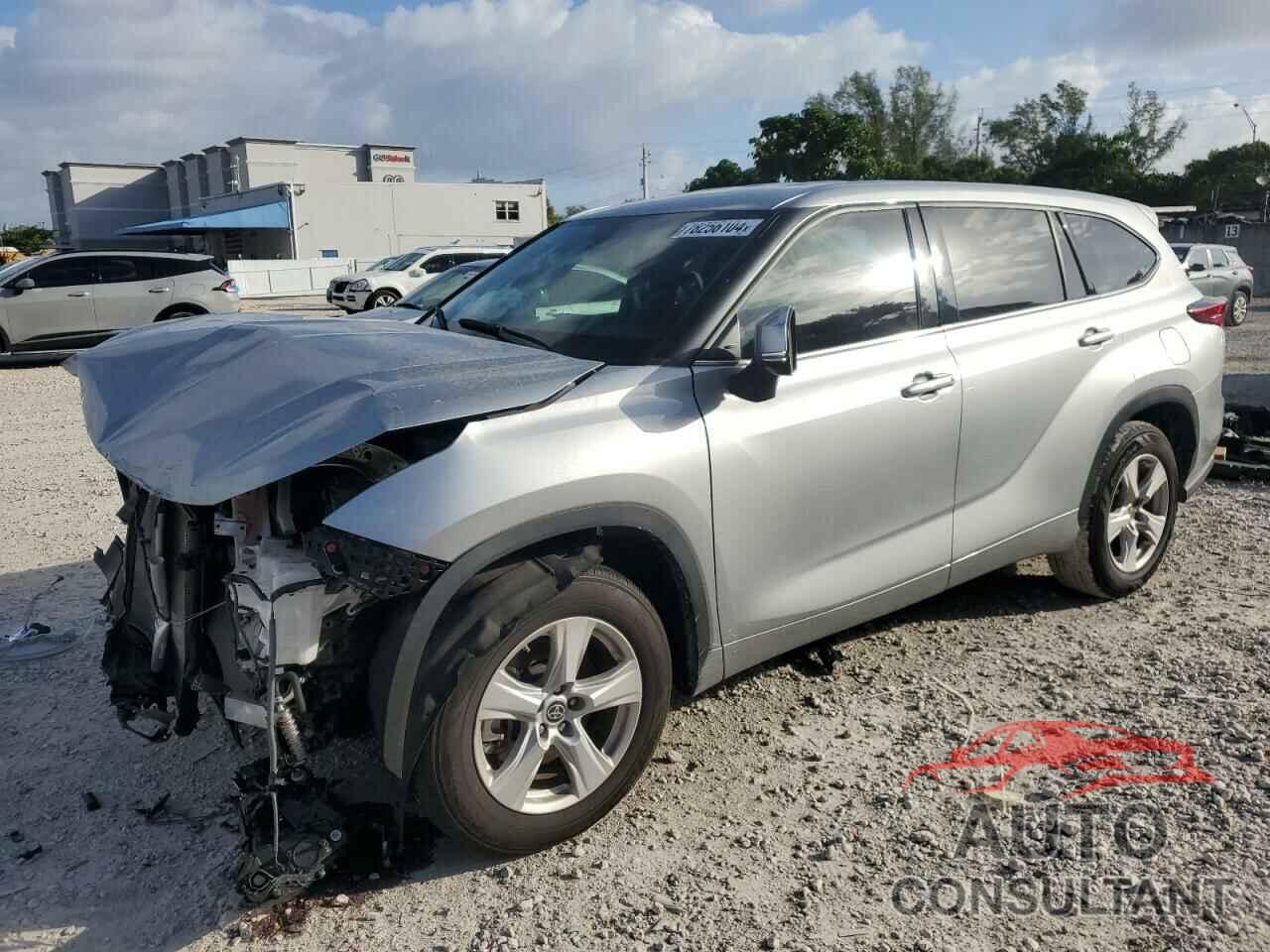 TOYOTA HIGHLANDER 2021 - 5TDZZRAH0MS066492