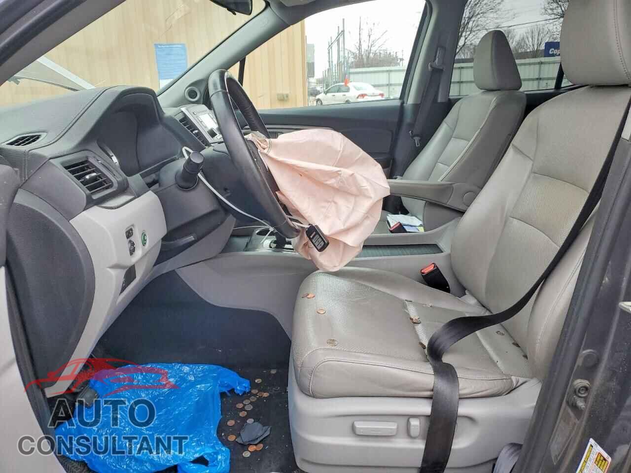 HONDA RIDGELINE 2017 - 5FPYK2F59HB011773