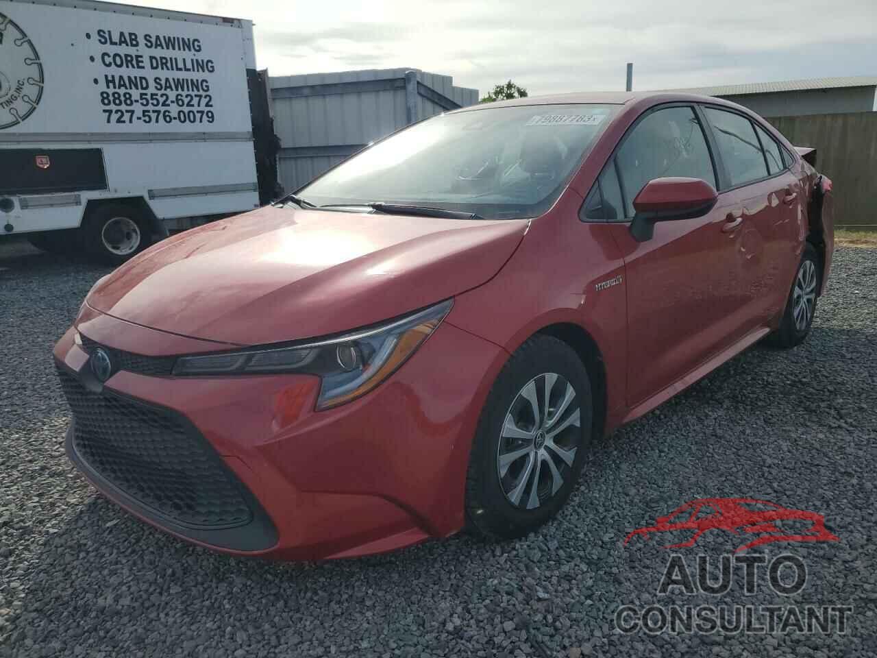 TOYOTA COROLLA 2021 - JTDEAMDE2MJ030097