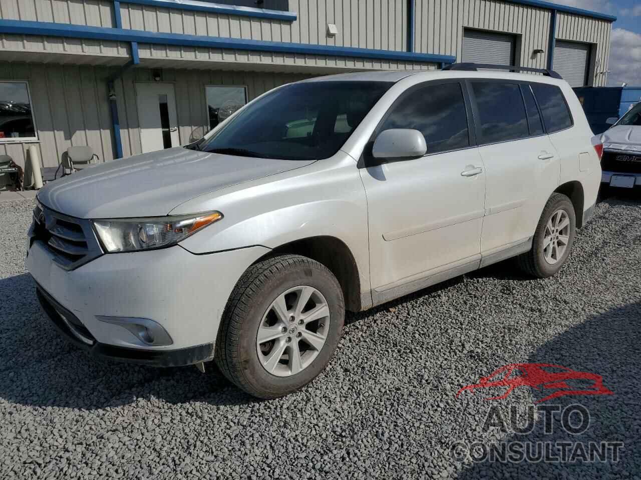 TOYOTA HIGHLANDER 2012 - 5TDZA3EH1CS020554