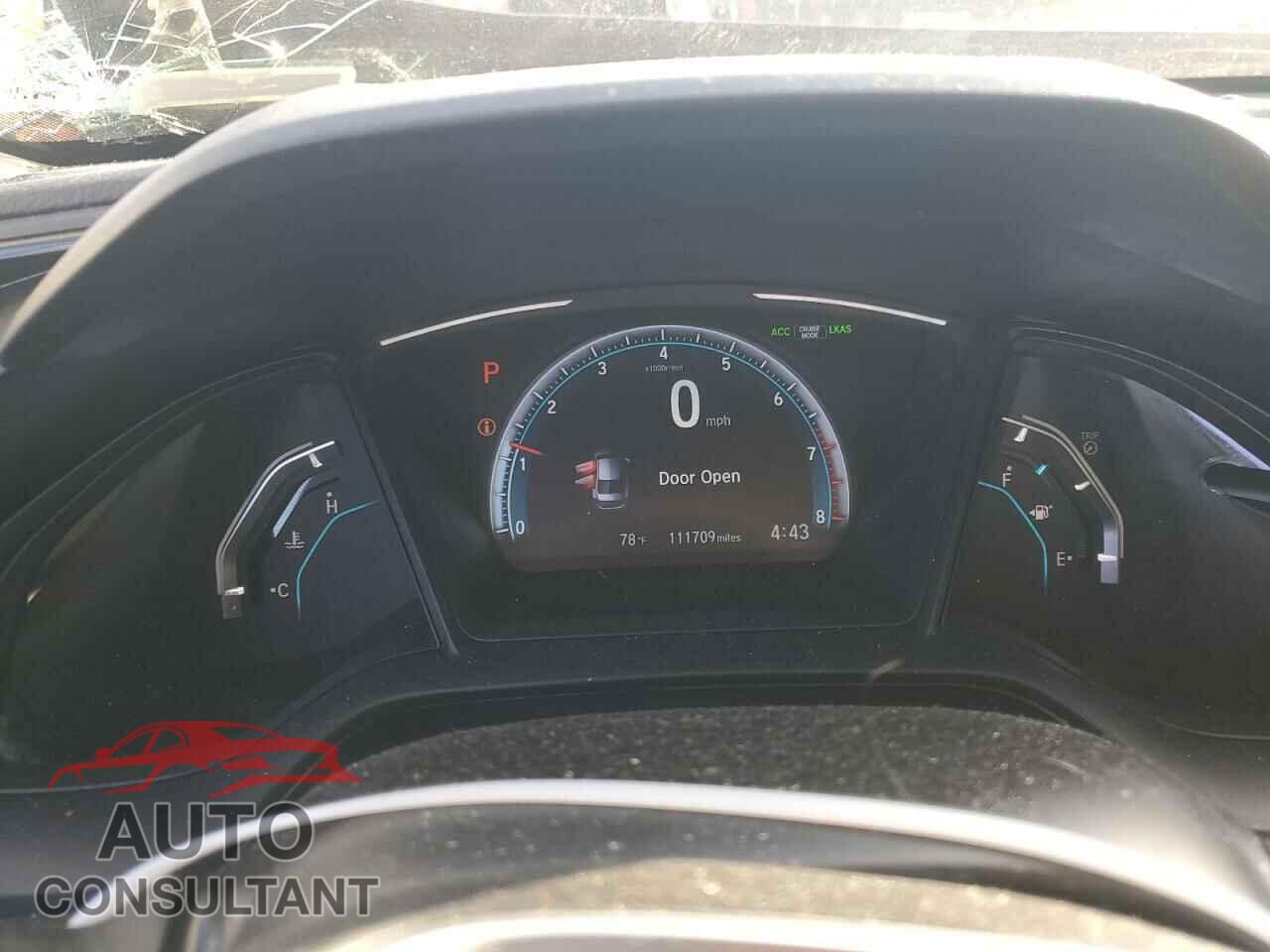 HONDA CIVIC 2019 - 2HGFC2F63KH558952