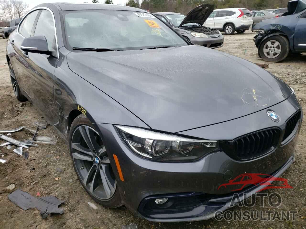 BMW 4 SERIES 2020 - WBA4J1C01LBU68325