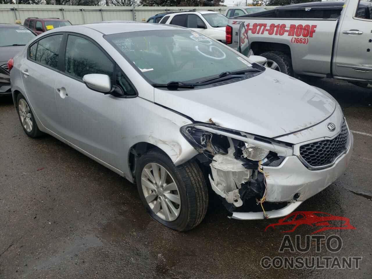 KIA FORTE 2016 - KNAFX4A67G5490172