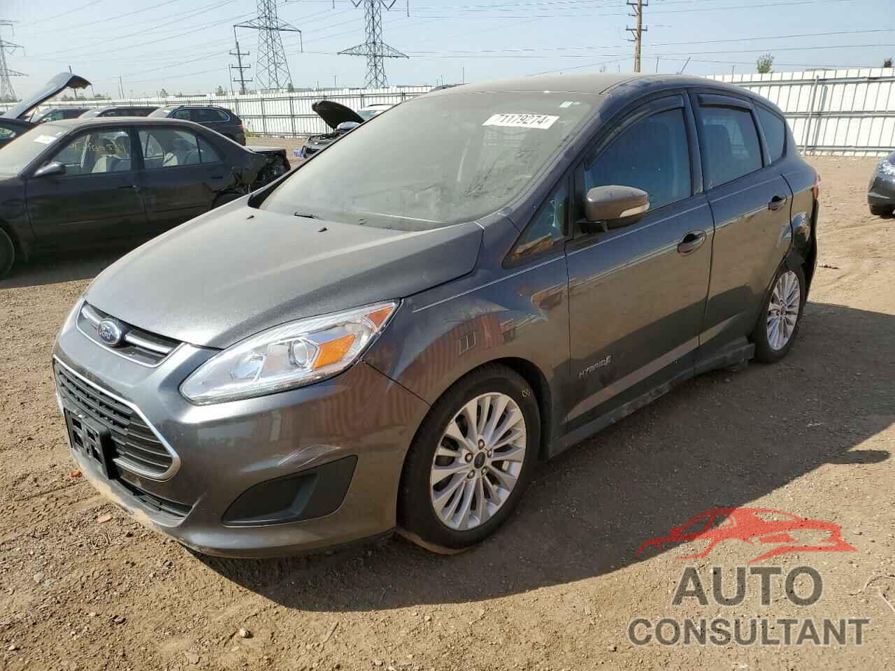 FORD CMAX 2017 - 1FADP5AU2HL105229