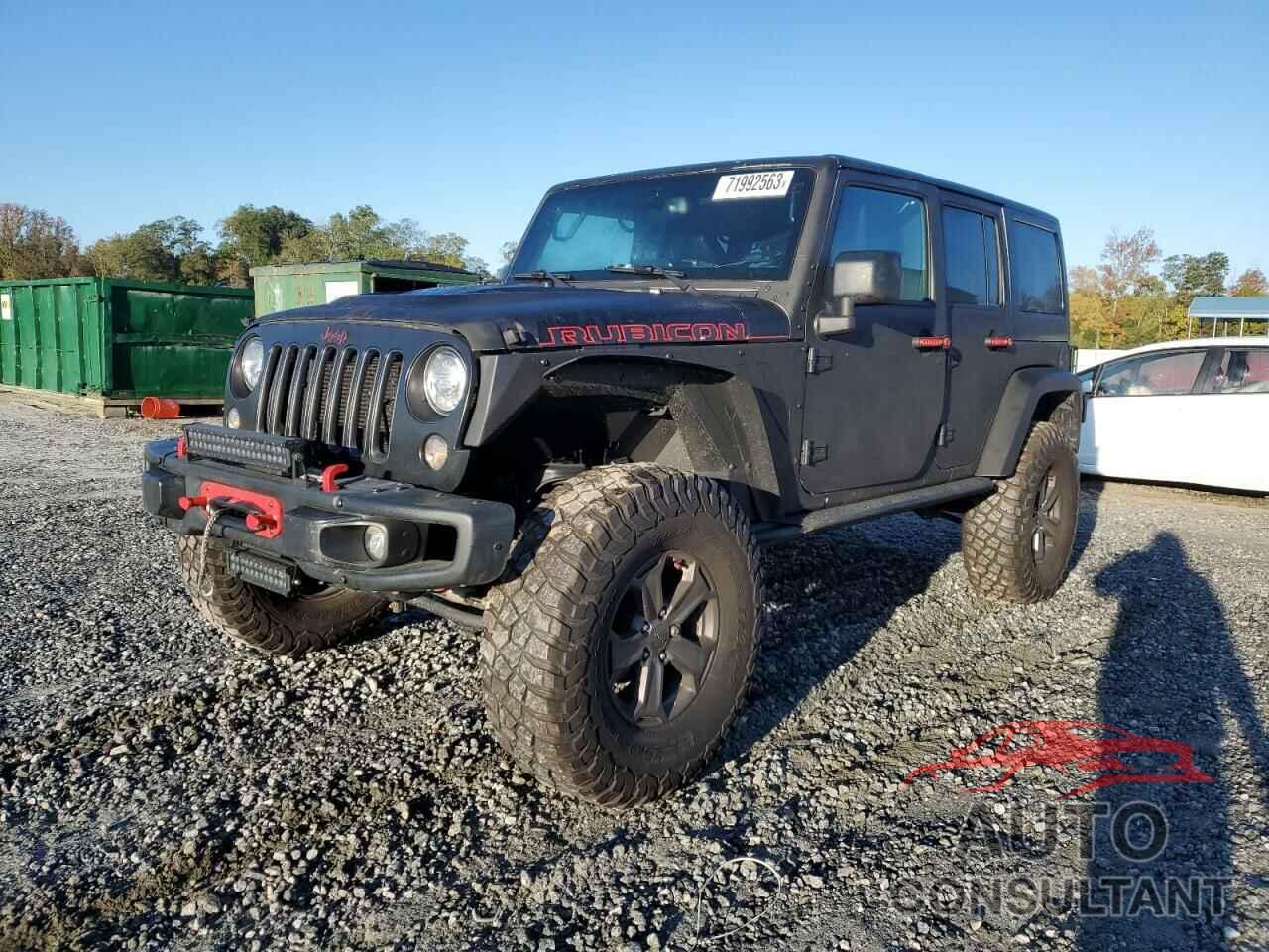 JEEP WRANGLER 2017 - 1C4BJWFG9HL667964