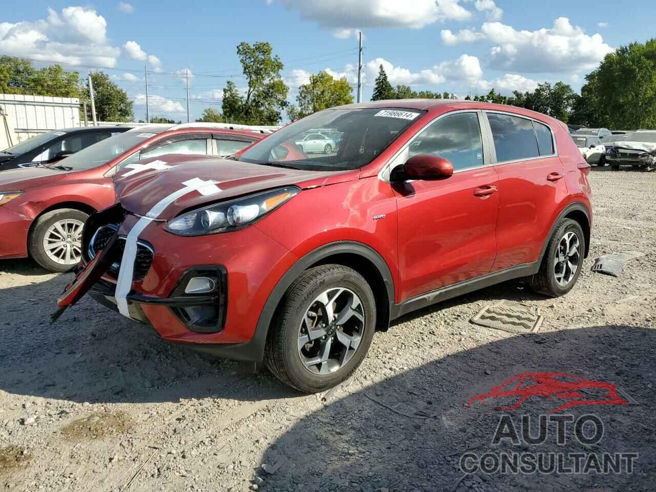 KIA SPORTAGE 2022 - KNDPMCAC7N7952134