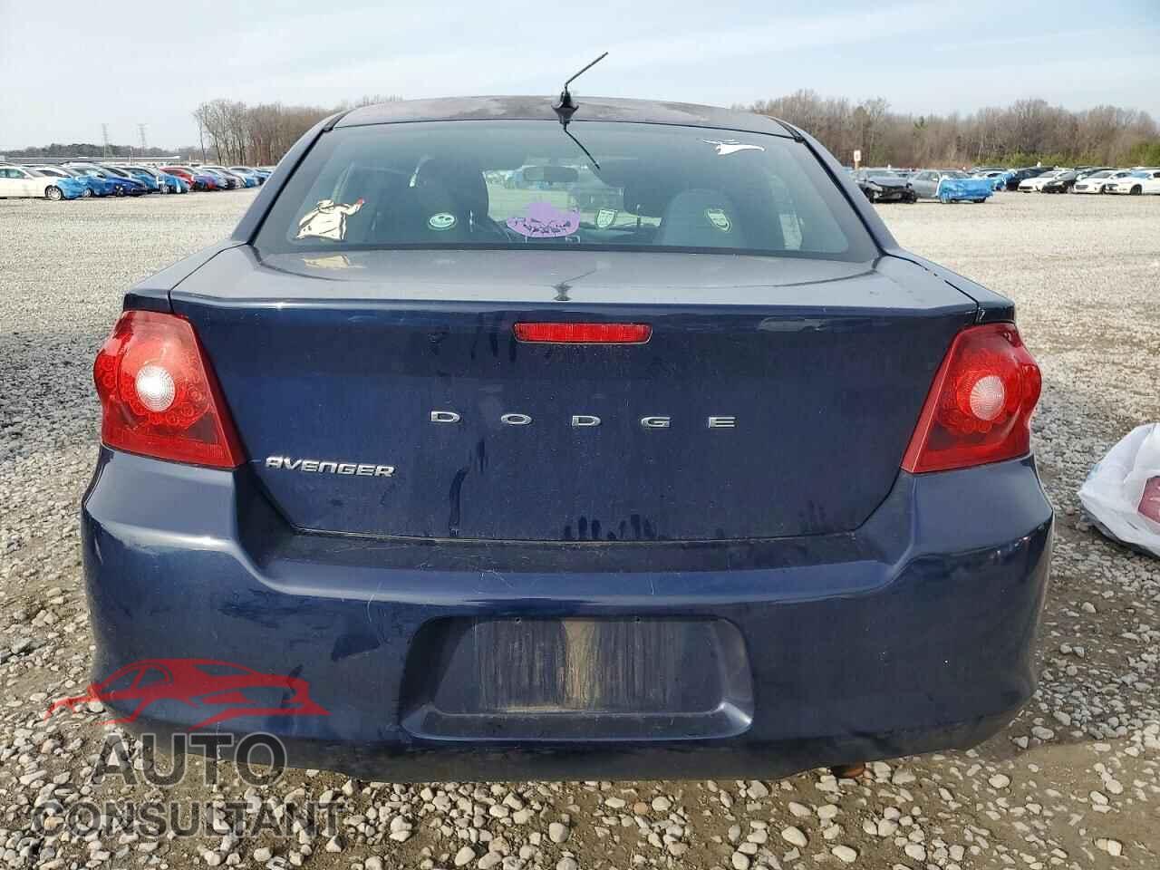 DODGE AVENGER 2013 - 1C3CDZAB4DN617792