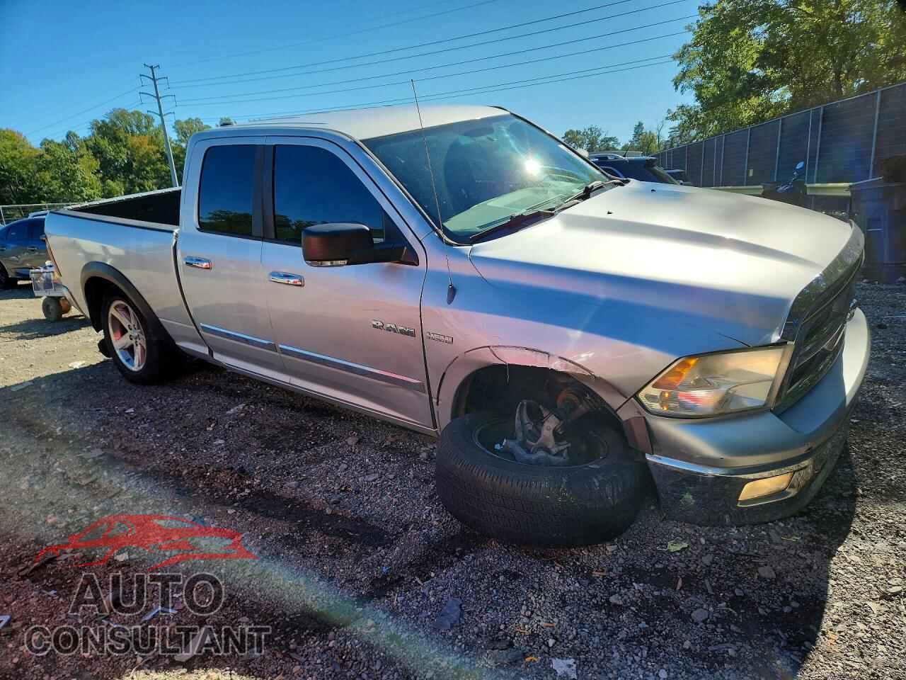 DODGE RAM 1500 2010 - 1D7RV1GT5AS122945
