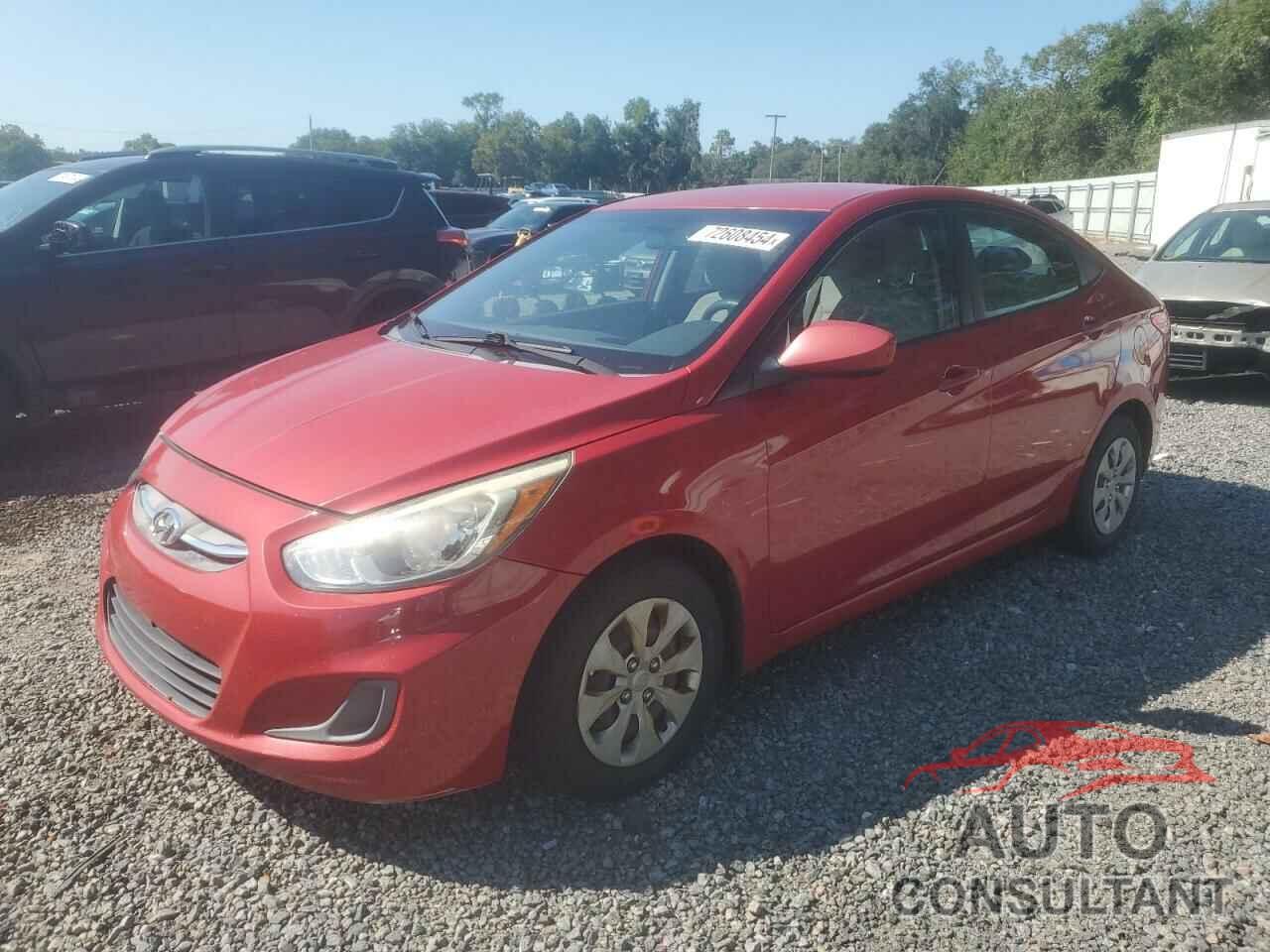 HYUNDAI ACCENT 2016 - KMHCT4AE5GU058531