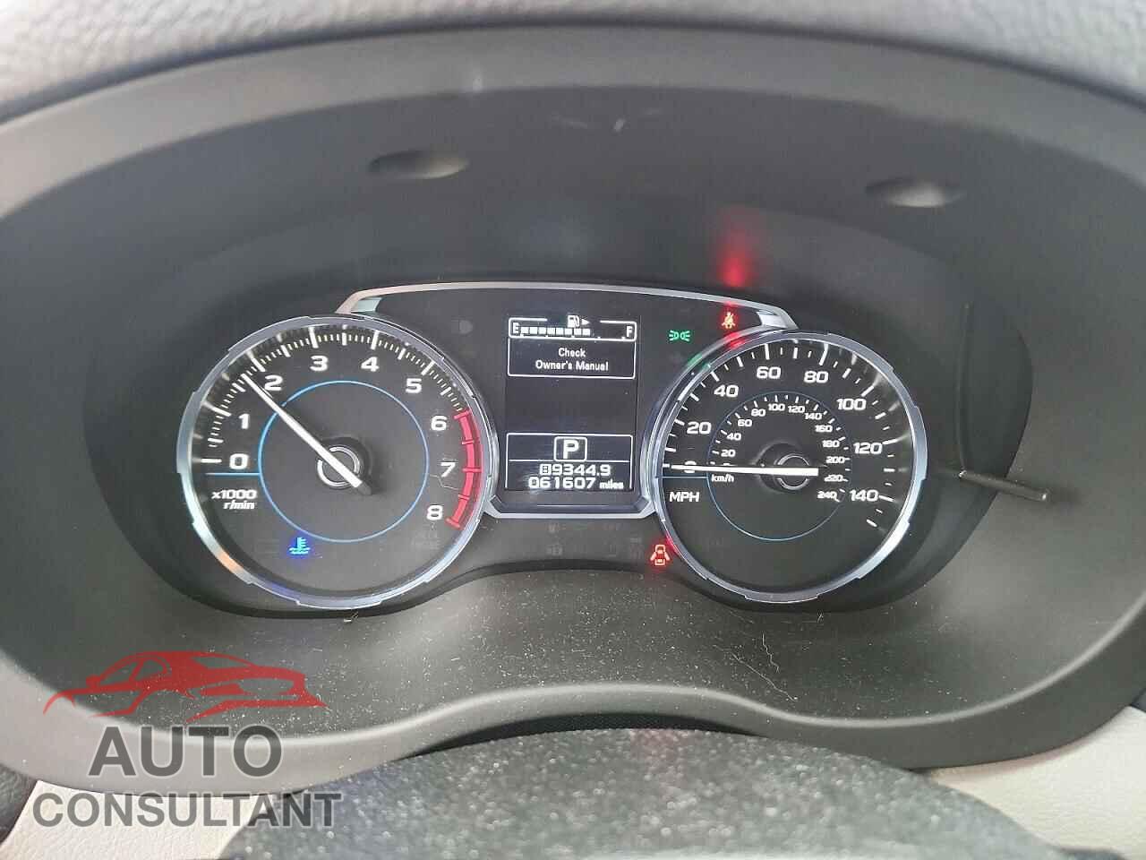SUBARU FORESTER 2017 - JF2SJALC1HH513015