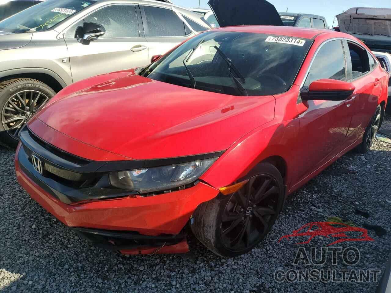 HONDA CIVIC 2021 - 2HGFC2F87MH536134